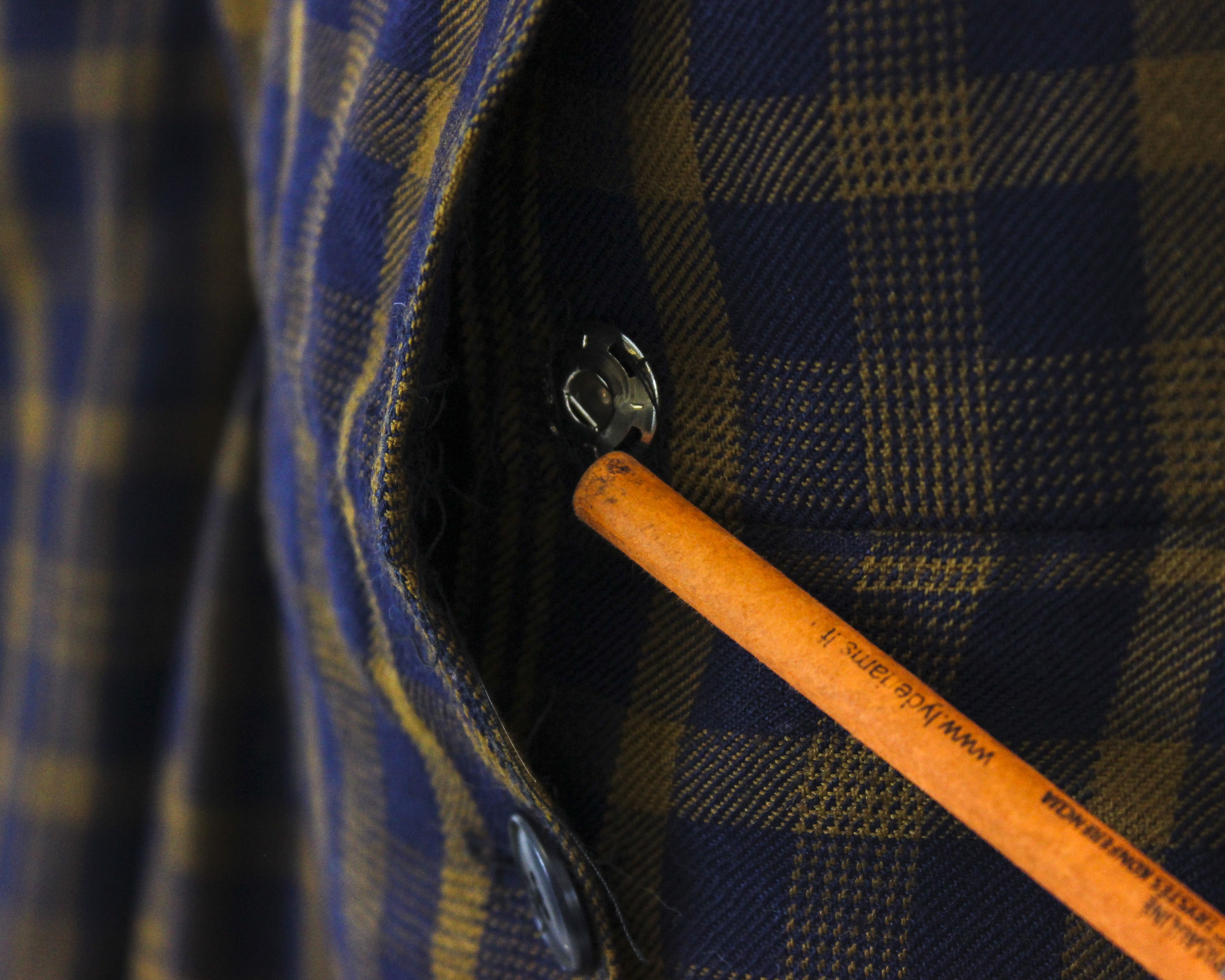 Other × Vintage Womens M Tartan Pattern Button Up 3/4 Sleeve Dress Summer Size M / US 6-8 / IT 42-44 - 6 Thumbnail