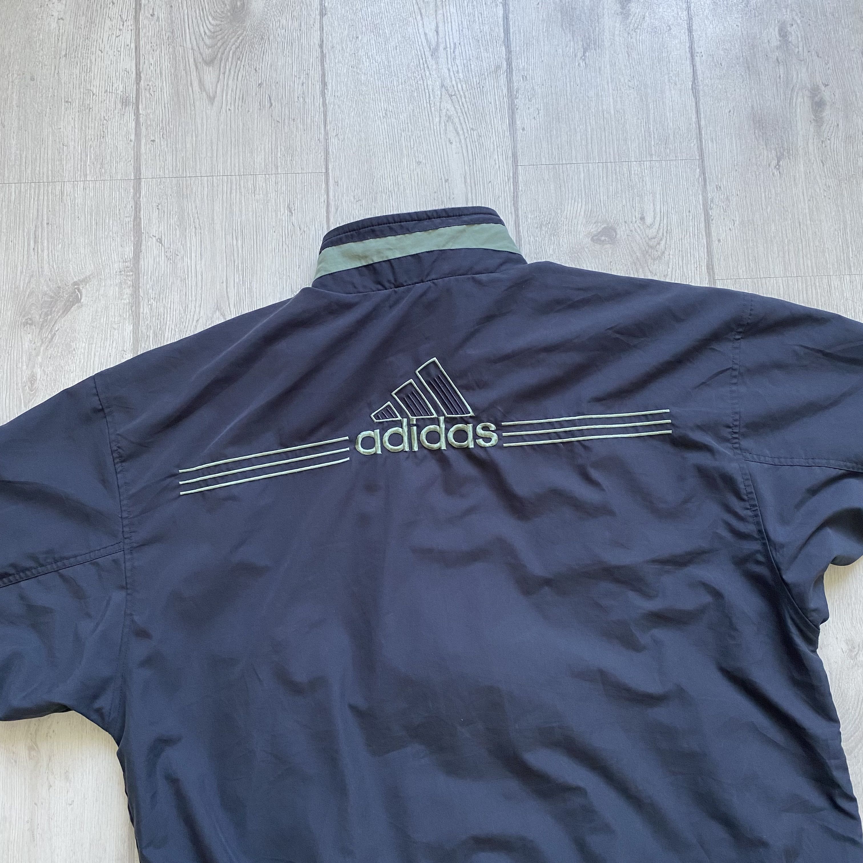 Vintage 90s Adidas Nylon track jacket retro sportwear