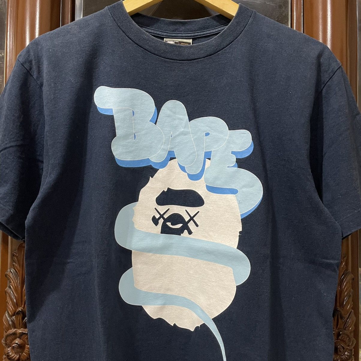 Bape × Kaws Vintage Bape x Kaws ghost tee Size US M / EU 48-50 / 2 - 2 Thumbnail
