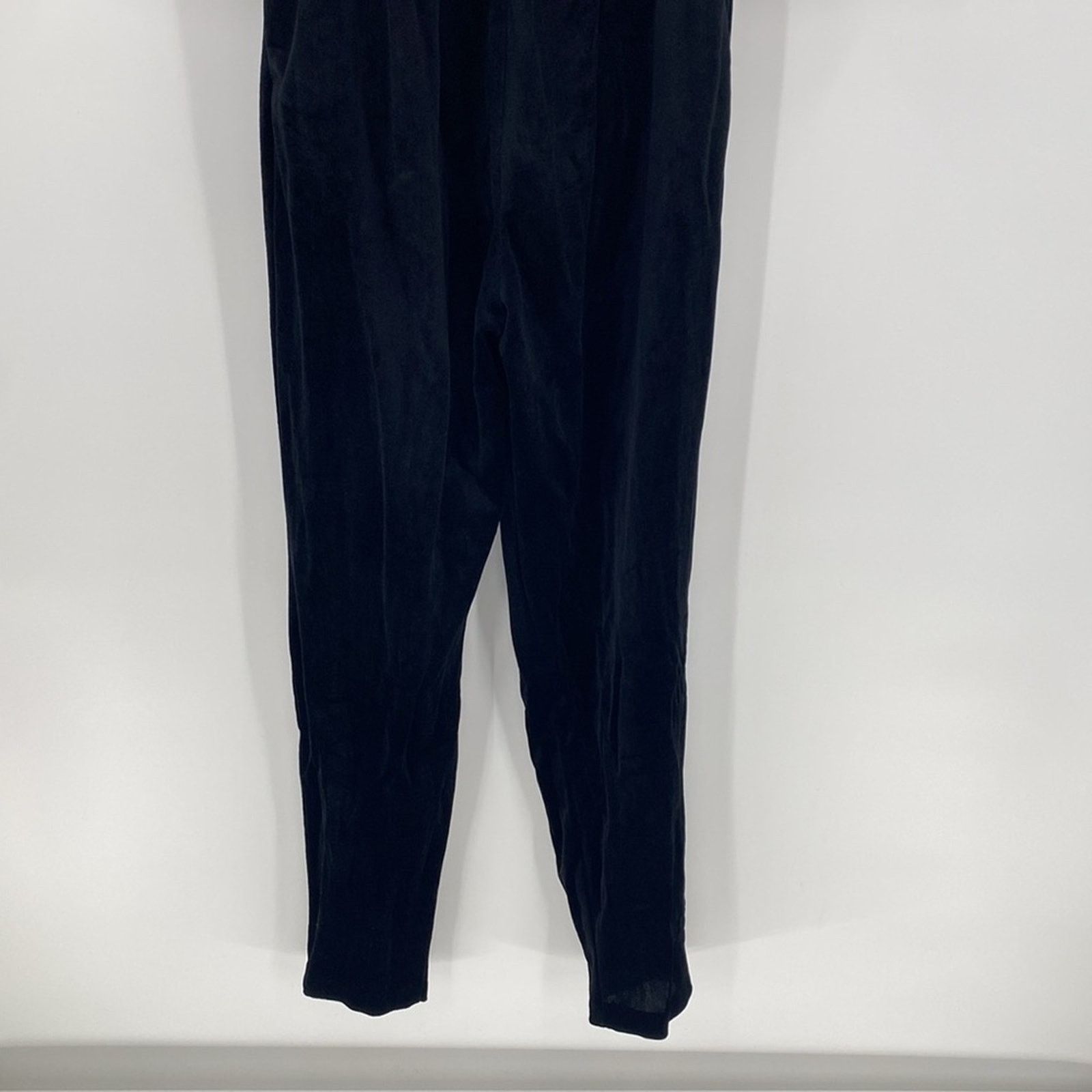 Vintage Vintage Scarlet black velvet pockets jumpsuit Holiday sz S Size 26" / US 2 / IT 38 - 12 Thumbnail