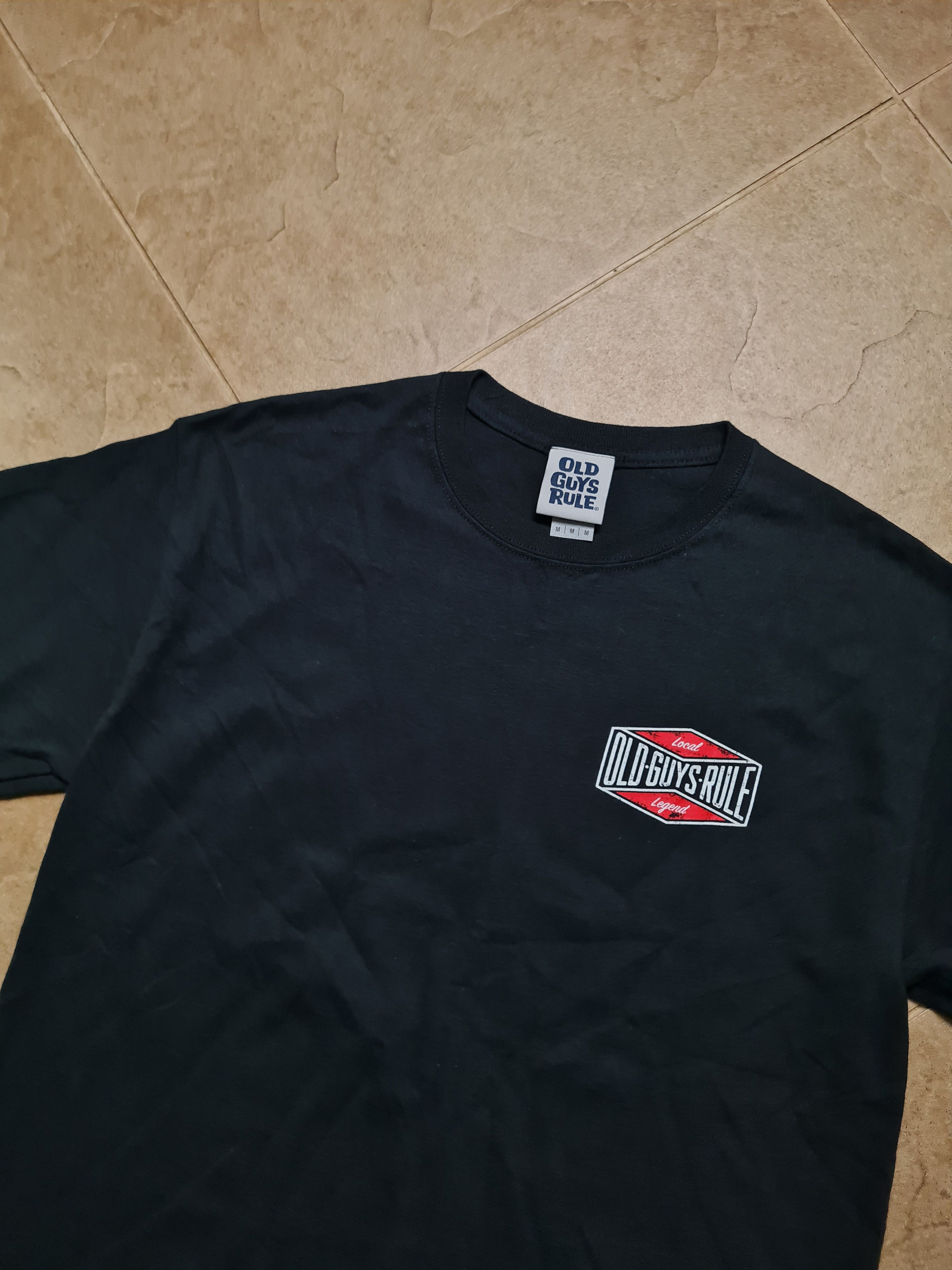 Other Vintage T-shirts OLD GUYS RULE Retro USA Black Big Logo M Size US M / EU 48-50 / 2 - 5 Thumbnail