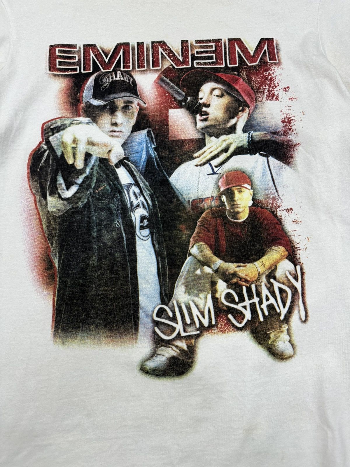 Eminem × Rap Tees Eminem Slim Shady Shirt y2k Size US L / EU 52-54 / 3 - 2 Thumbnail