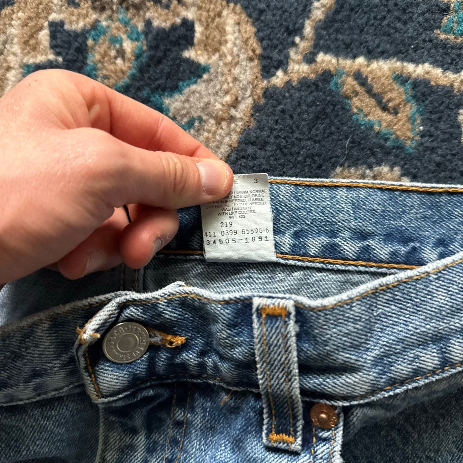 Levi's Vintage Levi’s 505 Denim Jorts Size US 34 / EU 50 - 5 Thumbnail