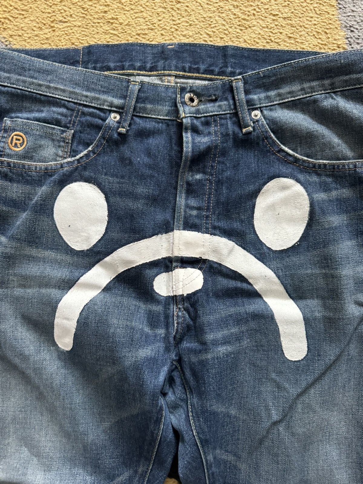 Bape Bape Sad Jeans Size L Size US 40 / EU 56 - 3 Thumbnail