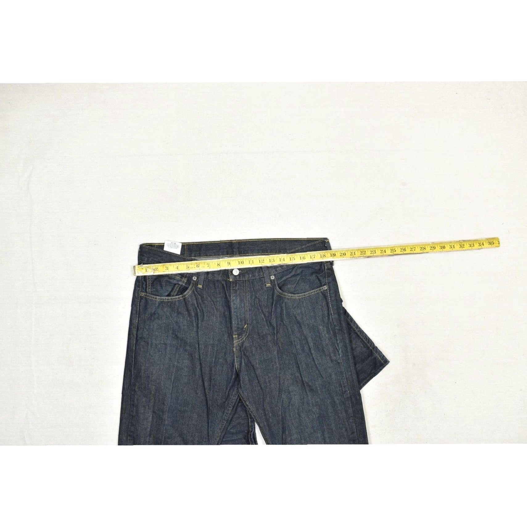 Levi's Levi's Jeans 527 Slim Bootcut Regular Size W36 L34 Dark Wash Mens Denim Cotton Zip 5-Pocket Size US 36 / EU 52 - 7 Thumbnail