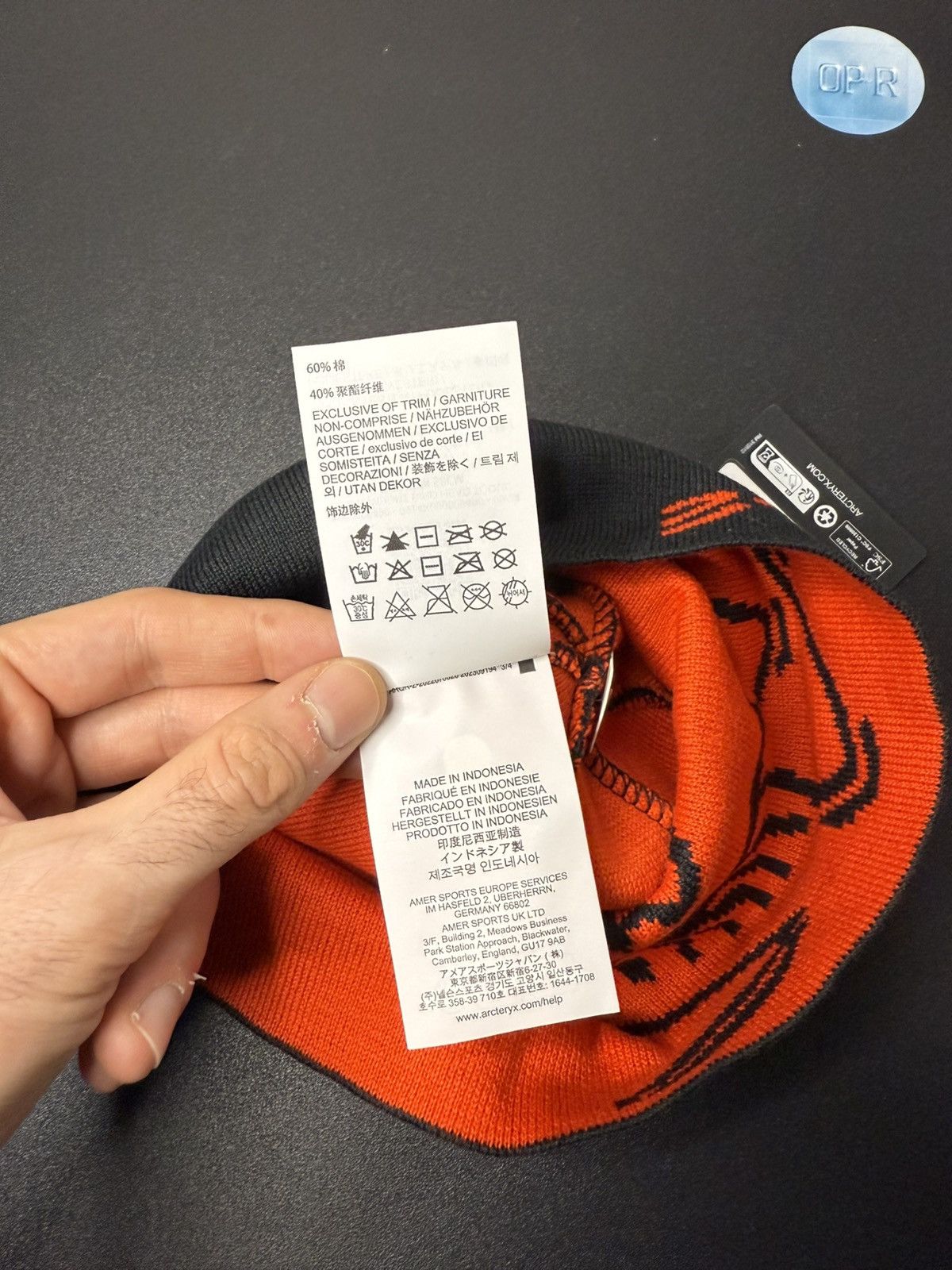 Arc'teryx Arc’teryx Bird Head Toque Lght - Black / Dynasty - Deadstock Size ONE SIZE - 6 Thumbnail
