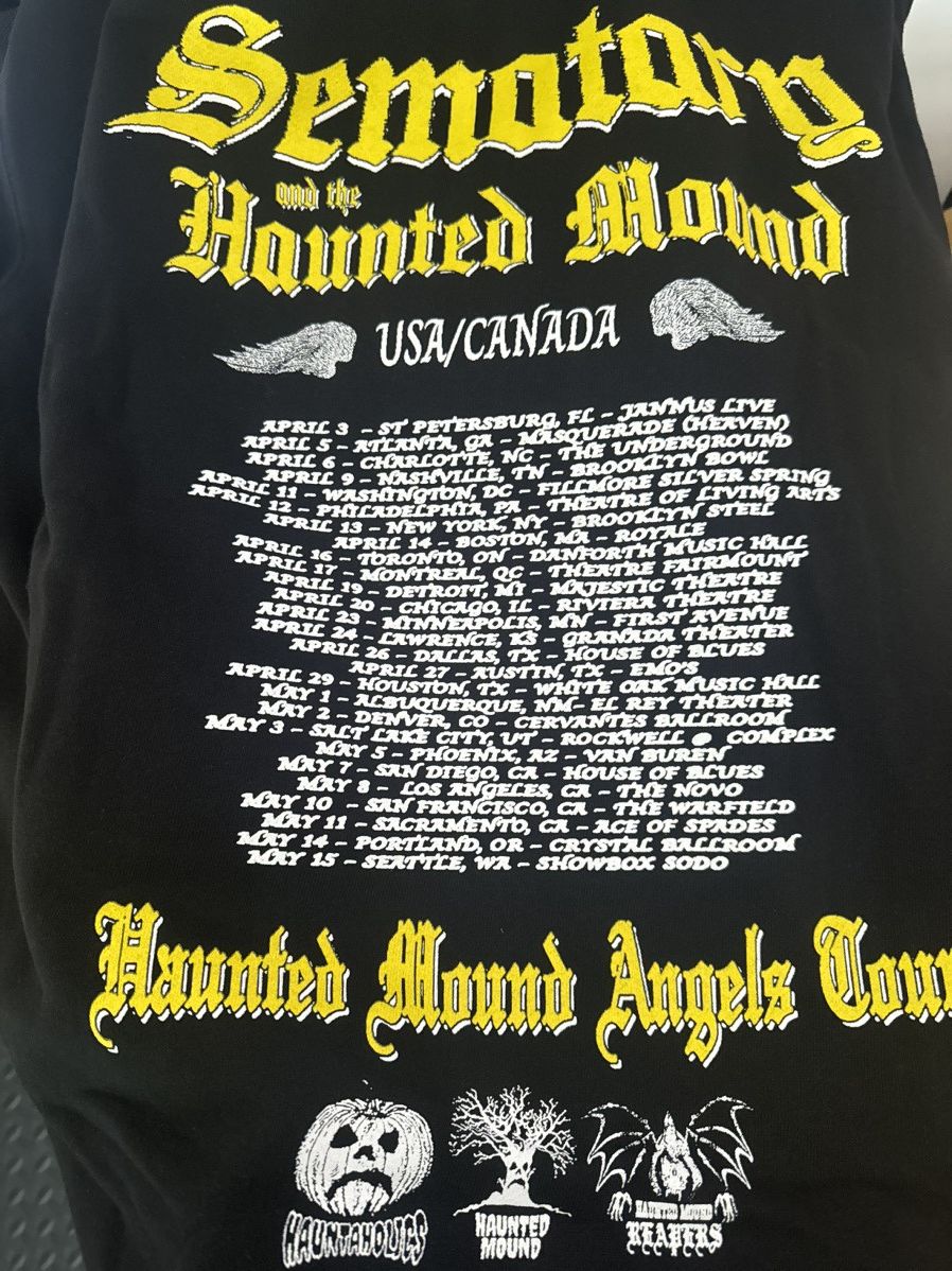 Haunted Mound Sematary Haunted Mound Angels Tour Wings Hoodie Size US L / EU 52-54 / 3 - 3 Thumbnail