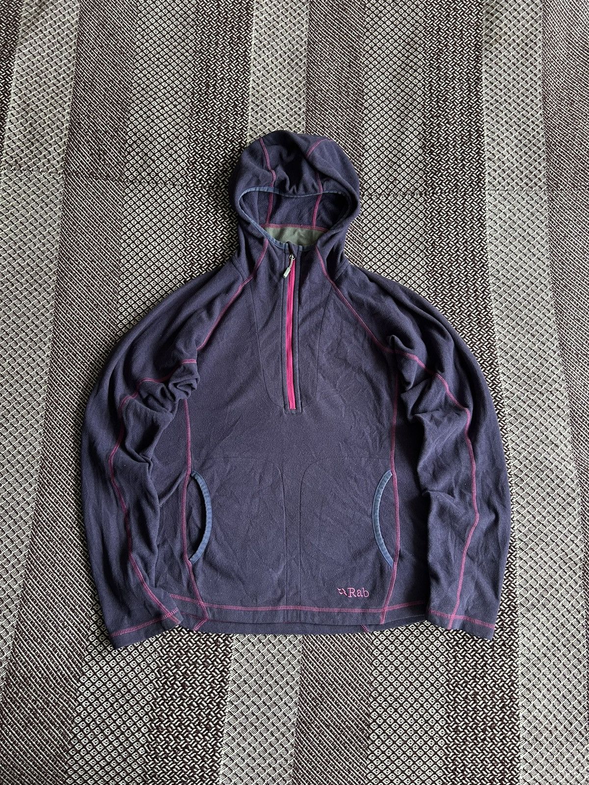 Rab Rab Polartec 1/4 Hoodie Women Fleece Outdoor Style Size UK10 Size M / US 6-8 / IT 42-44 - 1 Thumbnail