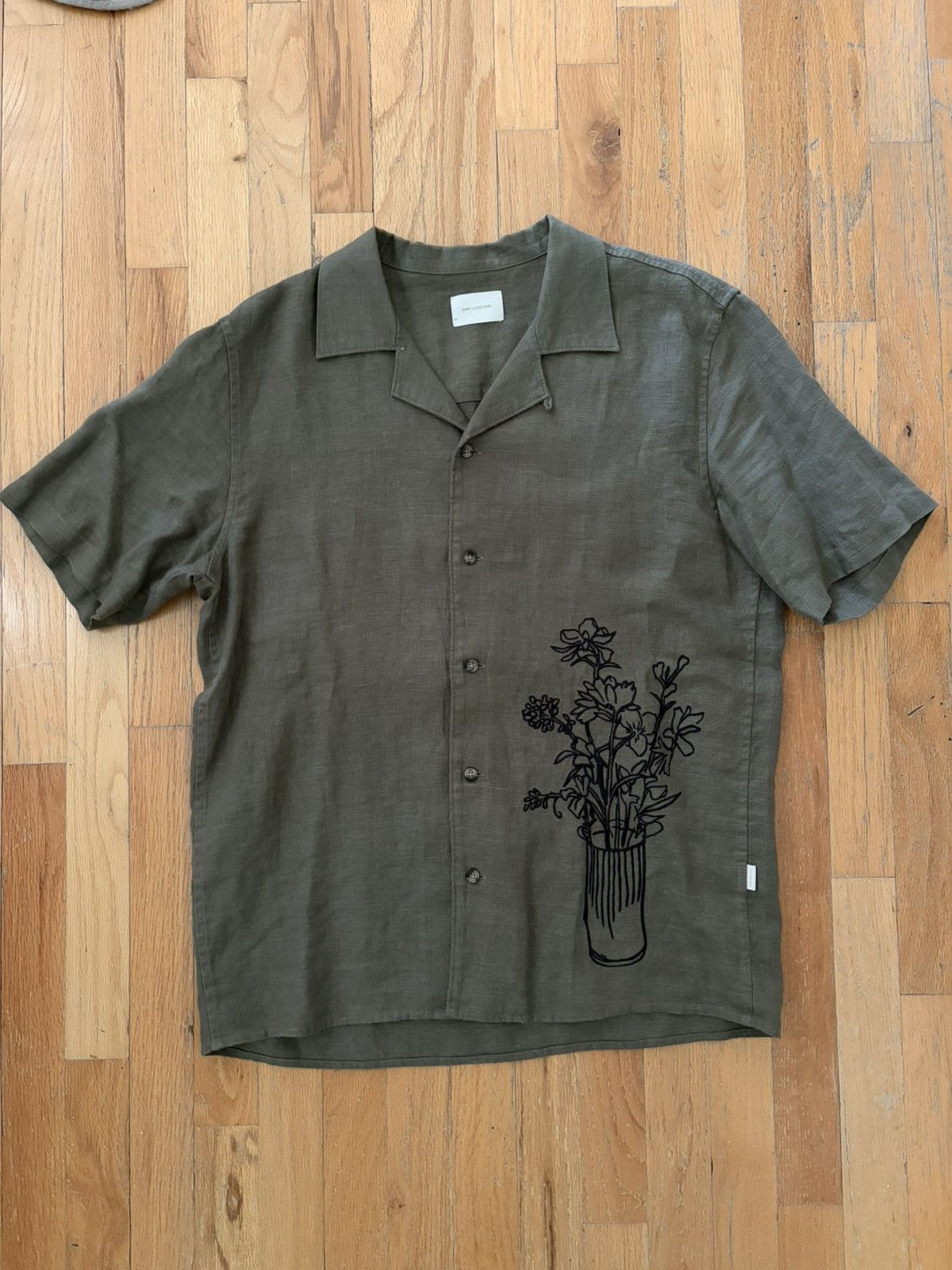Aime Leon Dore Floral embroidery shirt Size US M / EU 48-50 / 2 - 2 Thumbnail