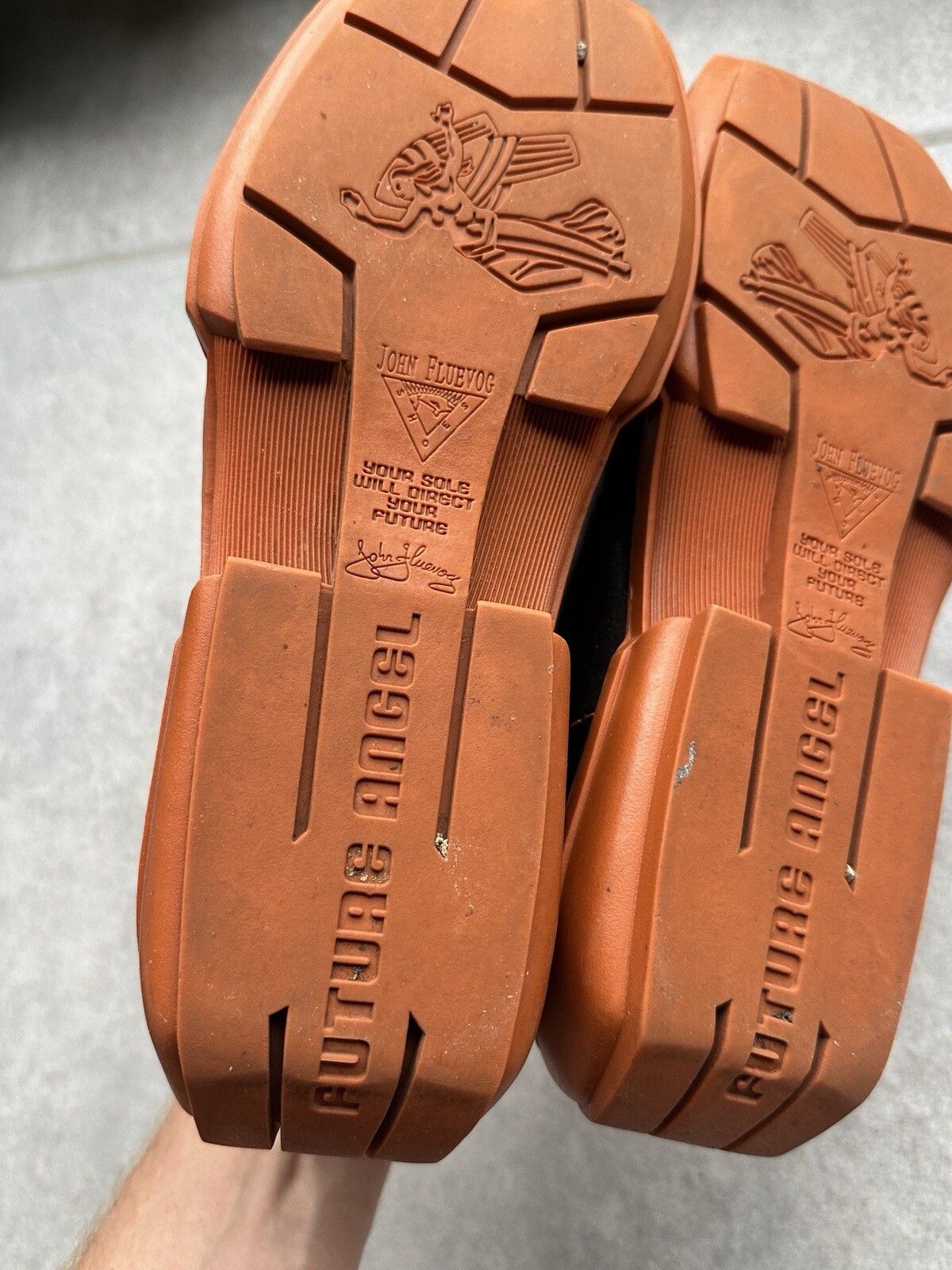 John Fluevog JOHN FLUEVOG FUTURE ANGELS Leather Y2K Shoes Sneaker Size US 8 / EU 41 - 12 Thumbnail