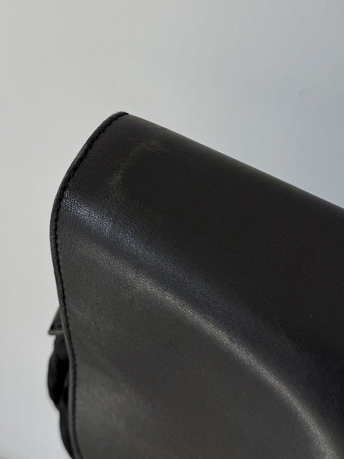 Prada Vintage 1997 Prada Bag Briefcase Mens Handbags Leather Nylon Size ONE SIZE - 15 Thumbnail