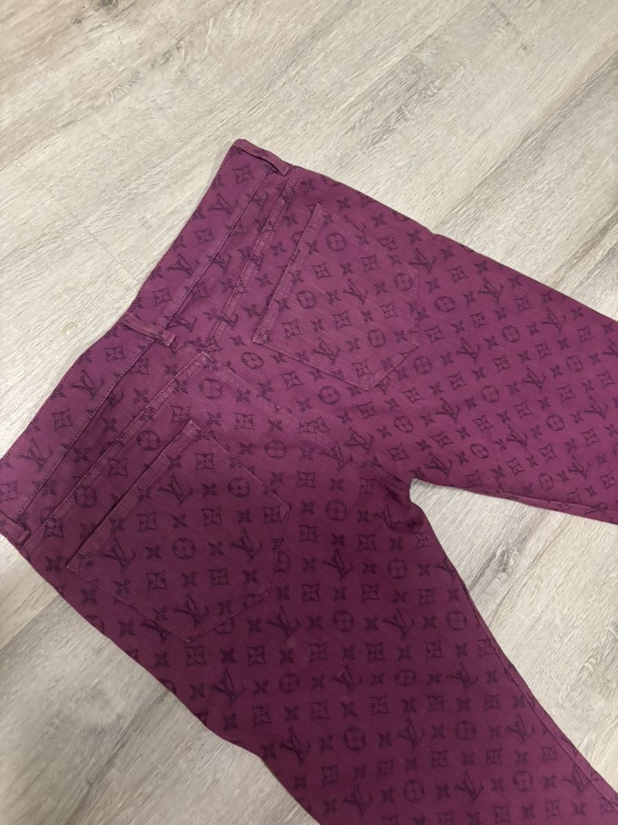 Louis Vuitton Louis Vuitton Purple Jeans Size US 32 / EU 48 - 3 Thumbnail