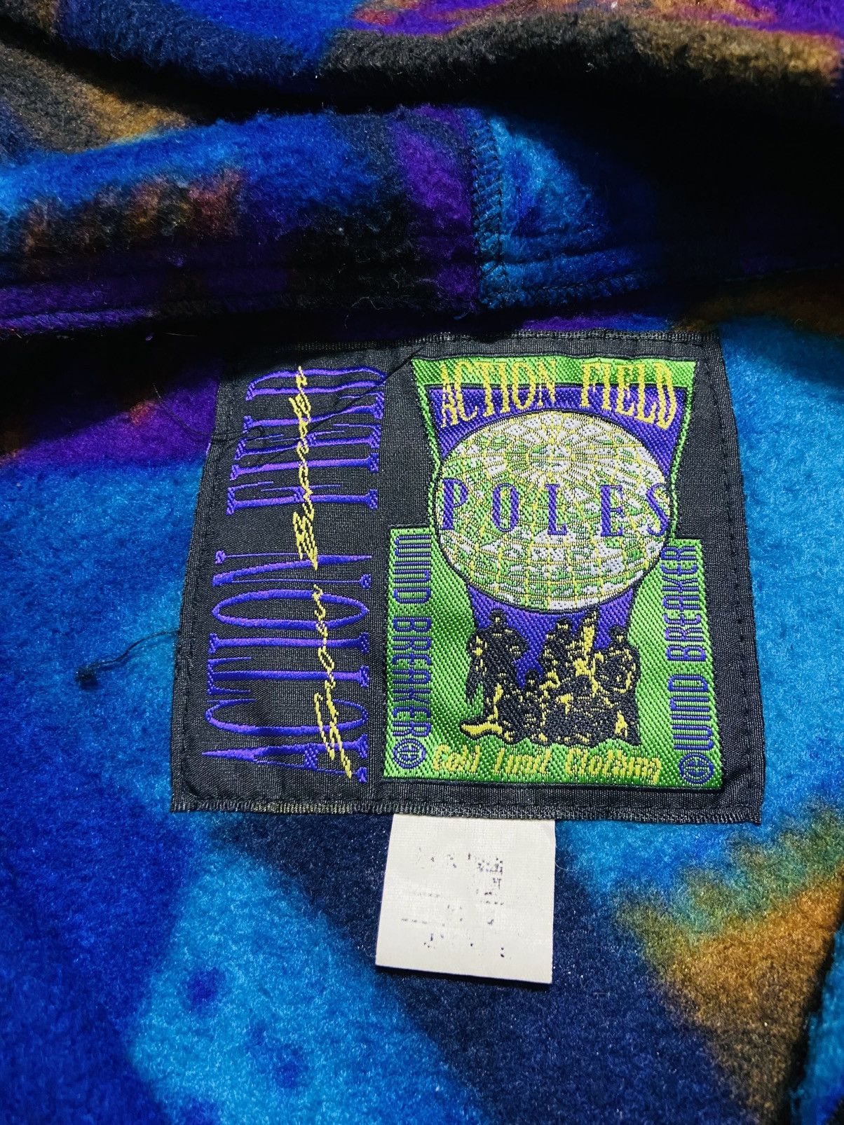 Patagonia Vintage Poles Action Field Zipper Hoodie Fleece Size US L / EU 52-54 / 3 - 8 Thumbnail