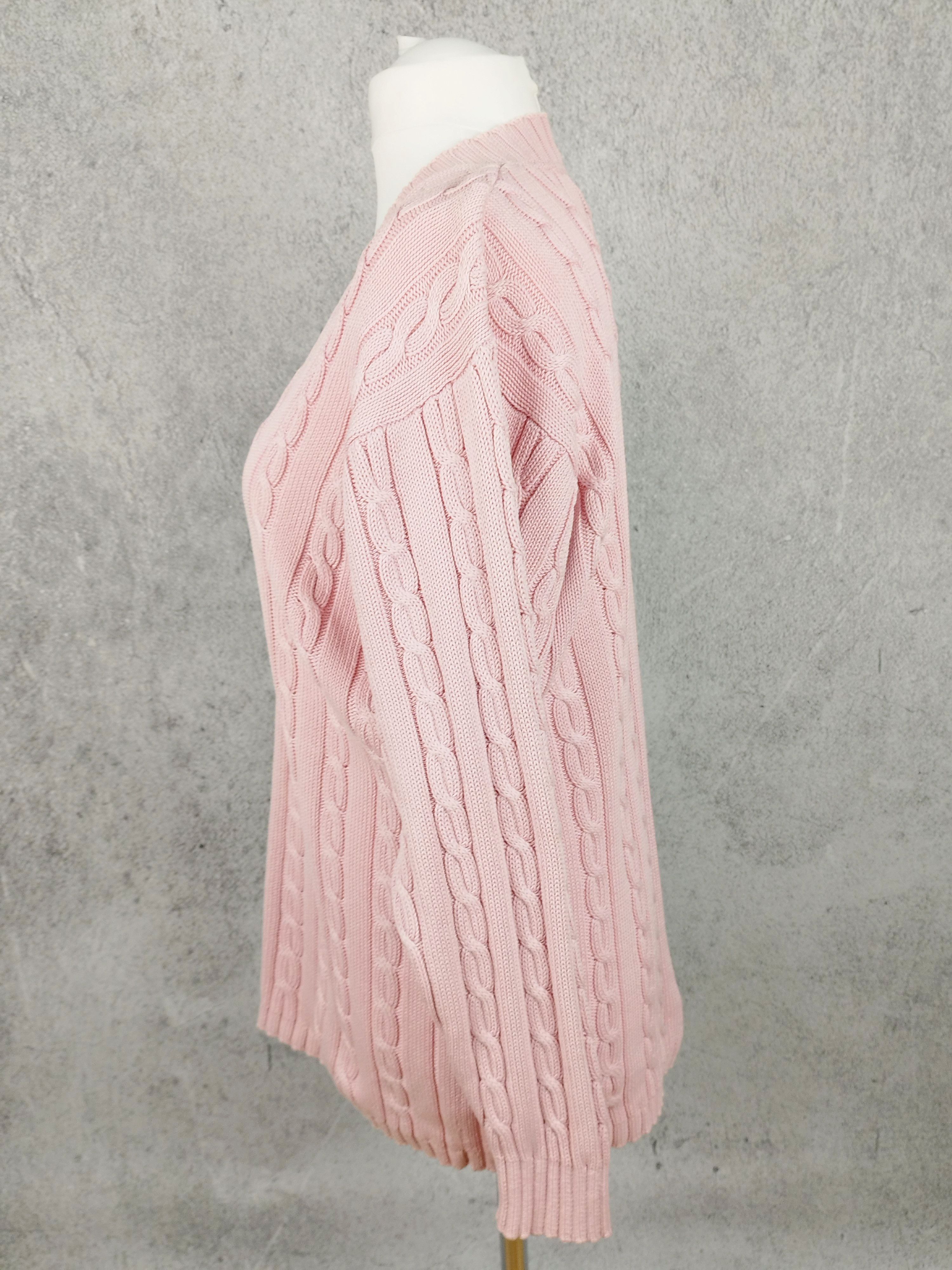 Escada Sport Vintage 90s Escada Sport Cable Knit Sweater Size M / US 6-8 / IT 42-44 - 2 Thumbnail