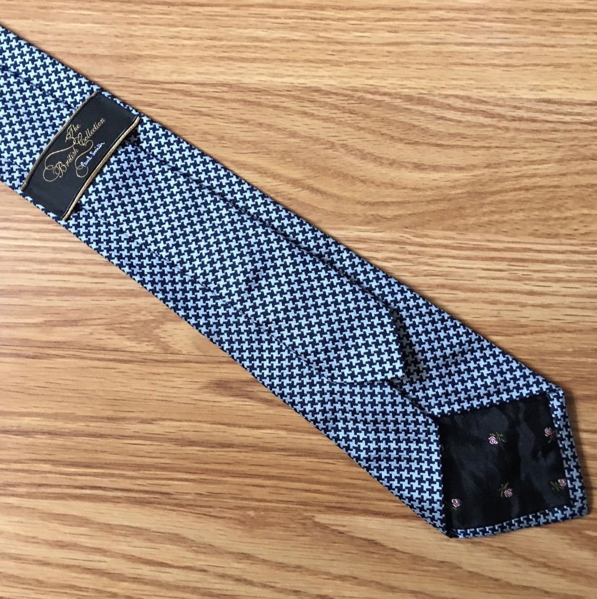 Designer × Paul Smith Paul Smith British Collection Blue Designer Silk Mens Tie Size ONE SIZE - 1 Thumbnail