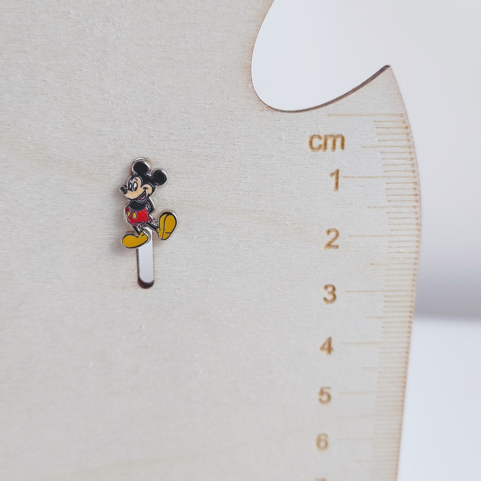 Disney Disney Mickey Mouse Enamel Stud Earrings Fun Cute Size ONE SIZE - 8 Thumbnail