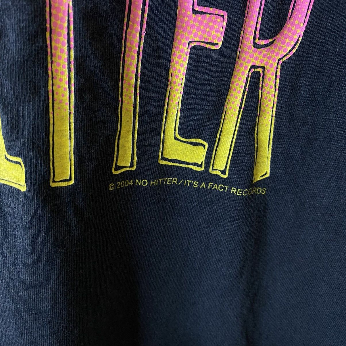 Vintage 2000s No Hitter Japanese Punk Band Its A Fact Records Tshirt Size US L / EU 52-54 / 3 - 3 Thumbnail