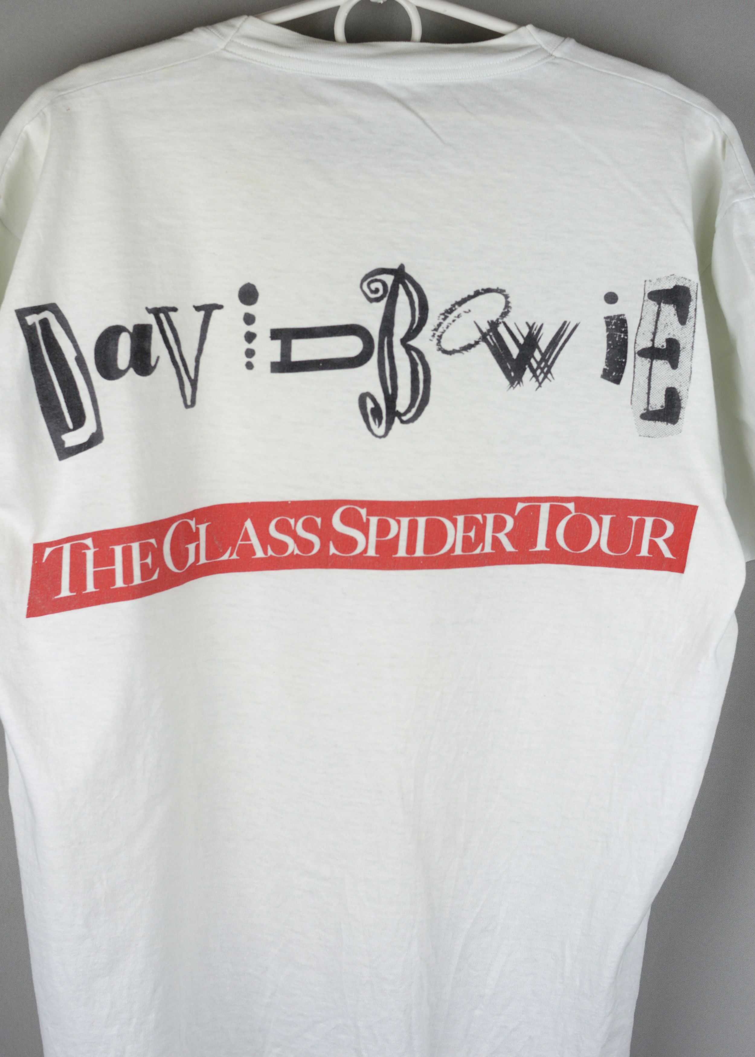 Band Tees × Vintage Vintage David Bowie The Glass Spider tour 1987 t shirt Size US L / EU 52-54 / 3 - 6 Thumbnail