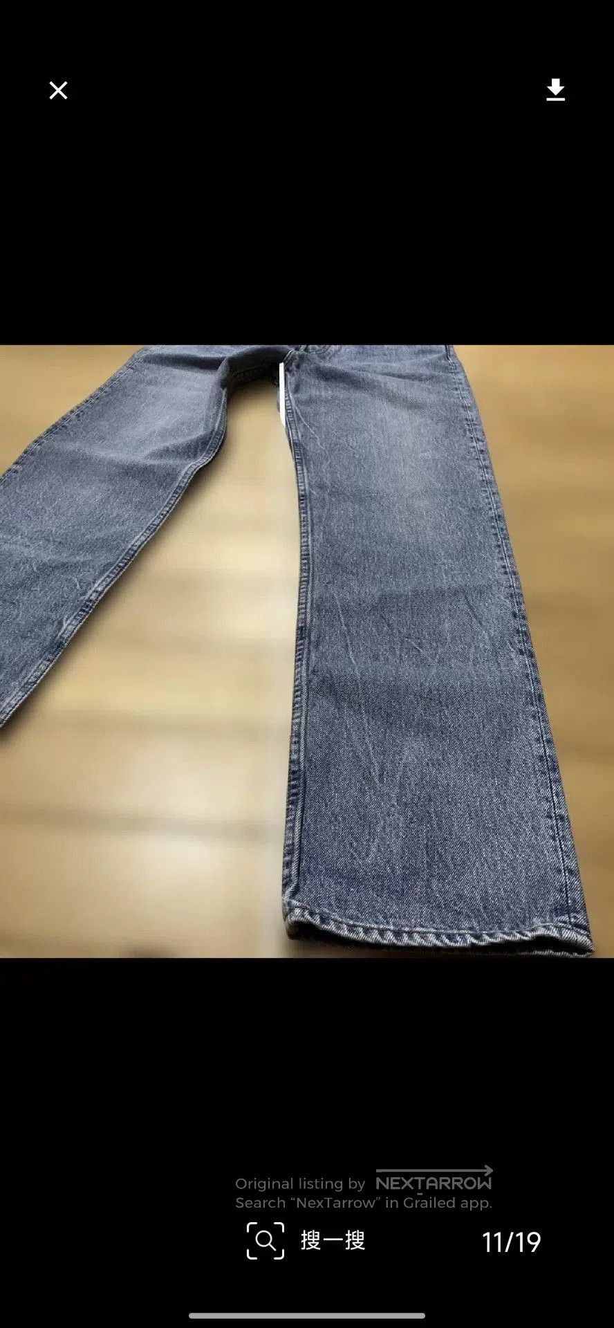 Orslow orslow Blue Straight Leg Denim Pants. Size US 28 / EU 44 - 9 Thumbnail