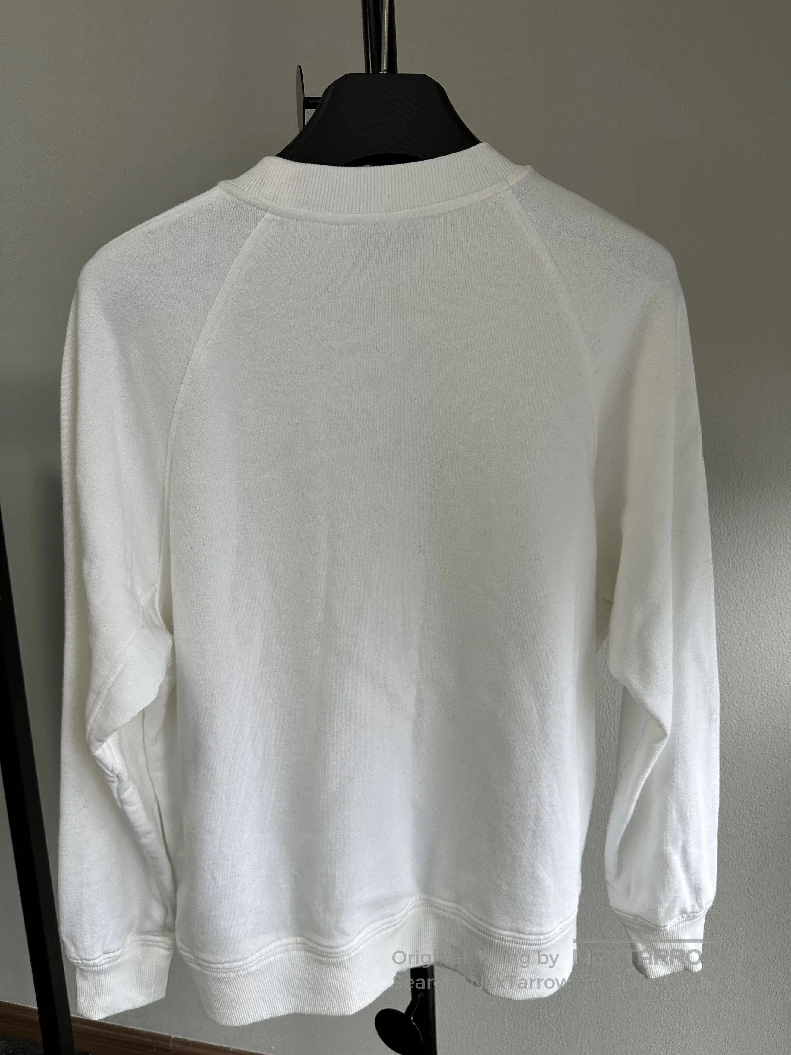 Prada Prada Black and White Graffiti Logo Sweatshirt. Size US M / EU 48-50 / 2 - 2 Thumbnail