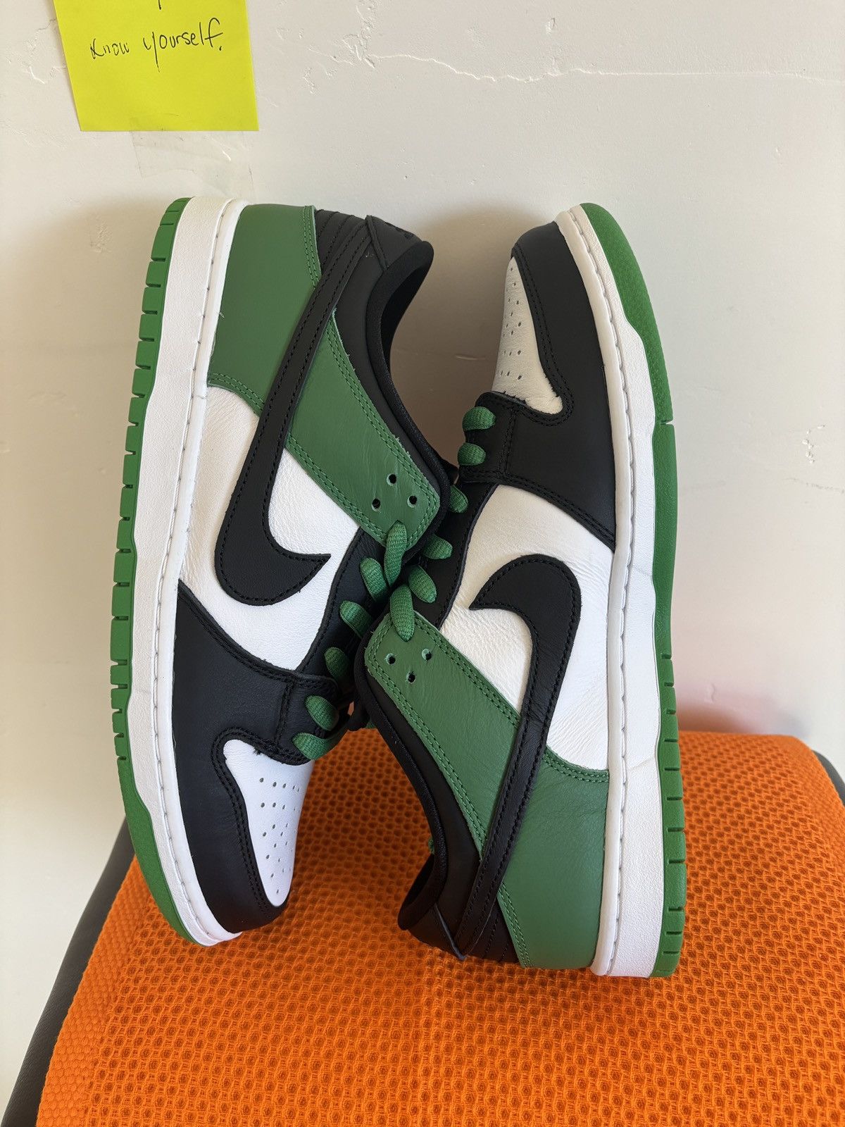 Nike Nike SB Dunk Low Classic Green Size US 11 / EU 44 - 2 Thumbnail