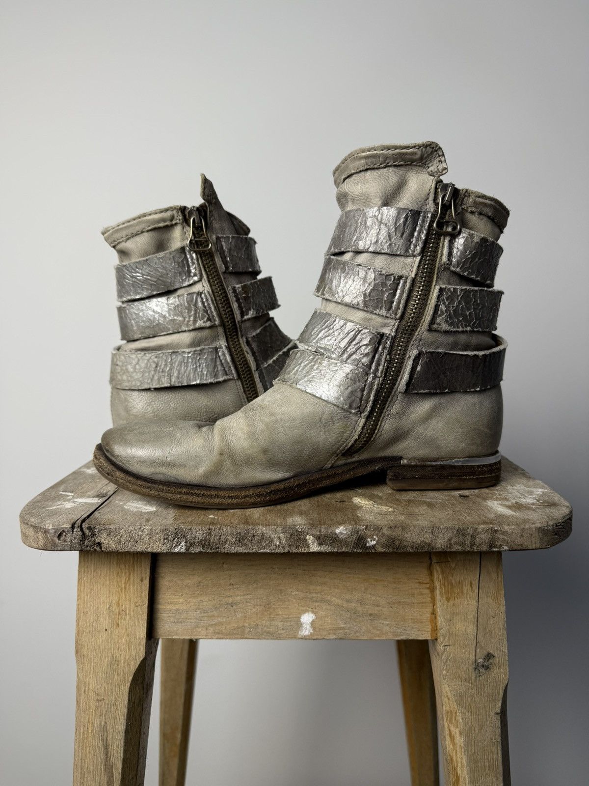 20471120 × A.S.98 A.S. 98 Airstep Guidi Style Style Leather Boots Size US 7 / IT 37 - 7 Thumbnail