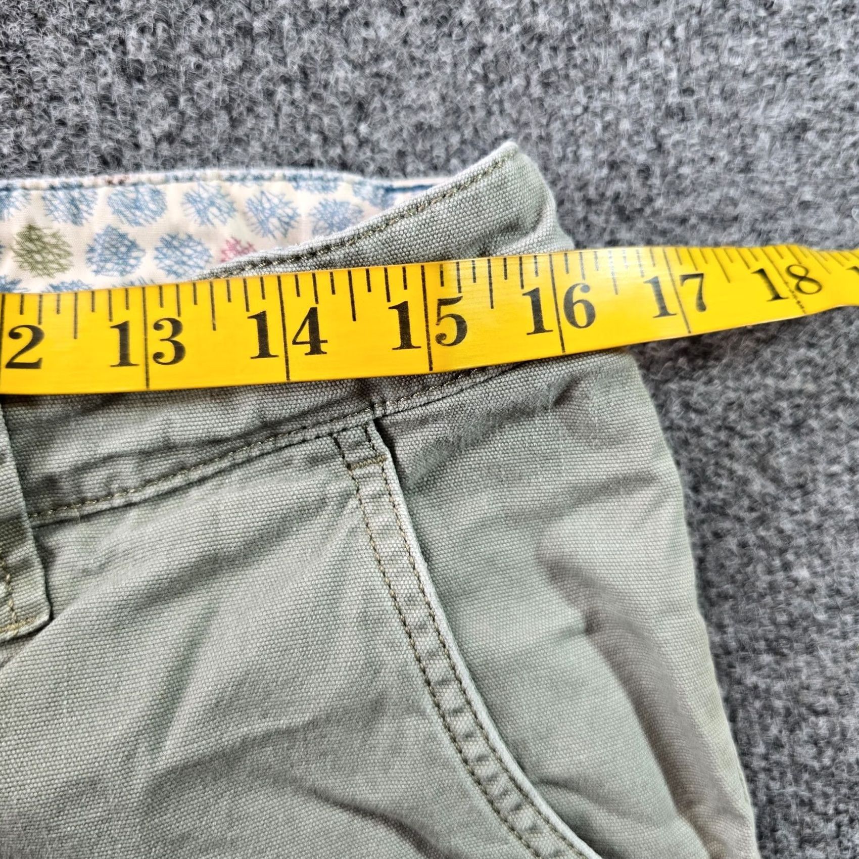 Vintage Horny Toad Pants Womens Size 8 Green Chino Straight Leg Low Rise Casual Capsule Size 30" / US 8 / IT 44 - 6 Thumbnail