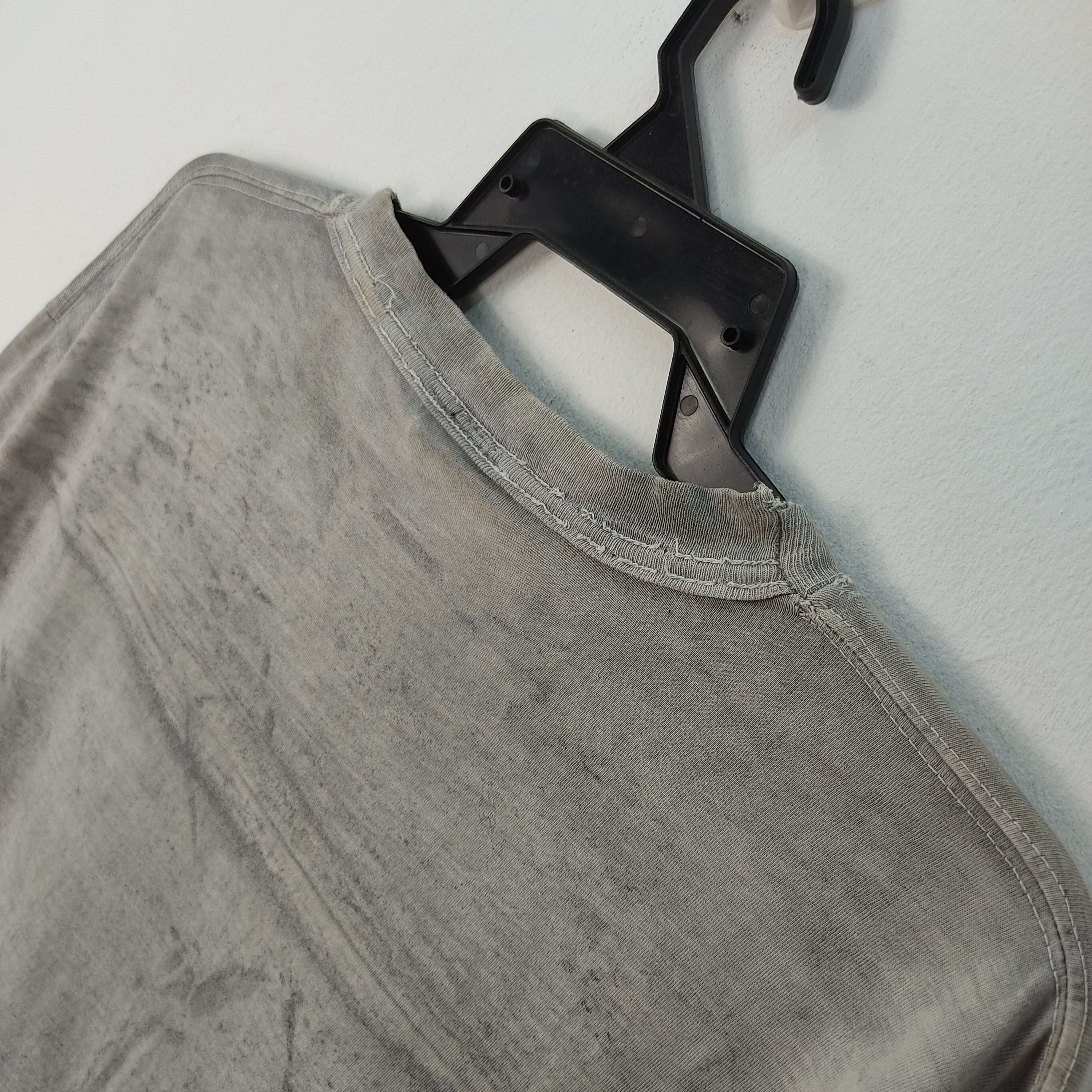 Habitat × Vintage Vintage Animal Survival Gear Gray Wolf Distress T-Shirt Size US L / EU 52-54 / 3 - 5 Thumbnail