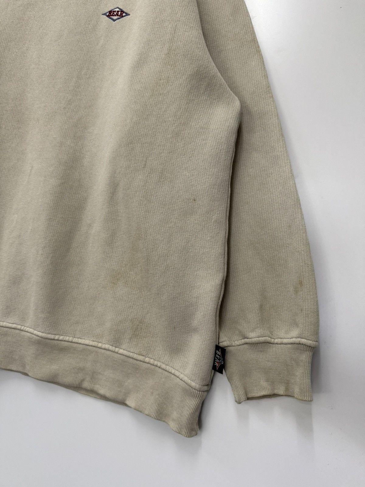 Sun Surf 🔥 Vtg 70's Bear Surfwear Distressed Sweatshirt - L Size US L / EU 52-54 / 3 - 3 Thumbnail