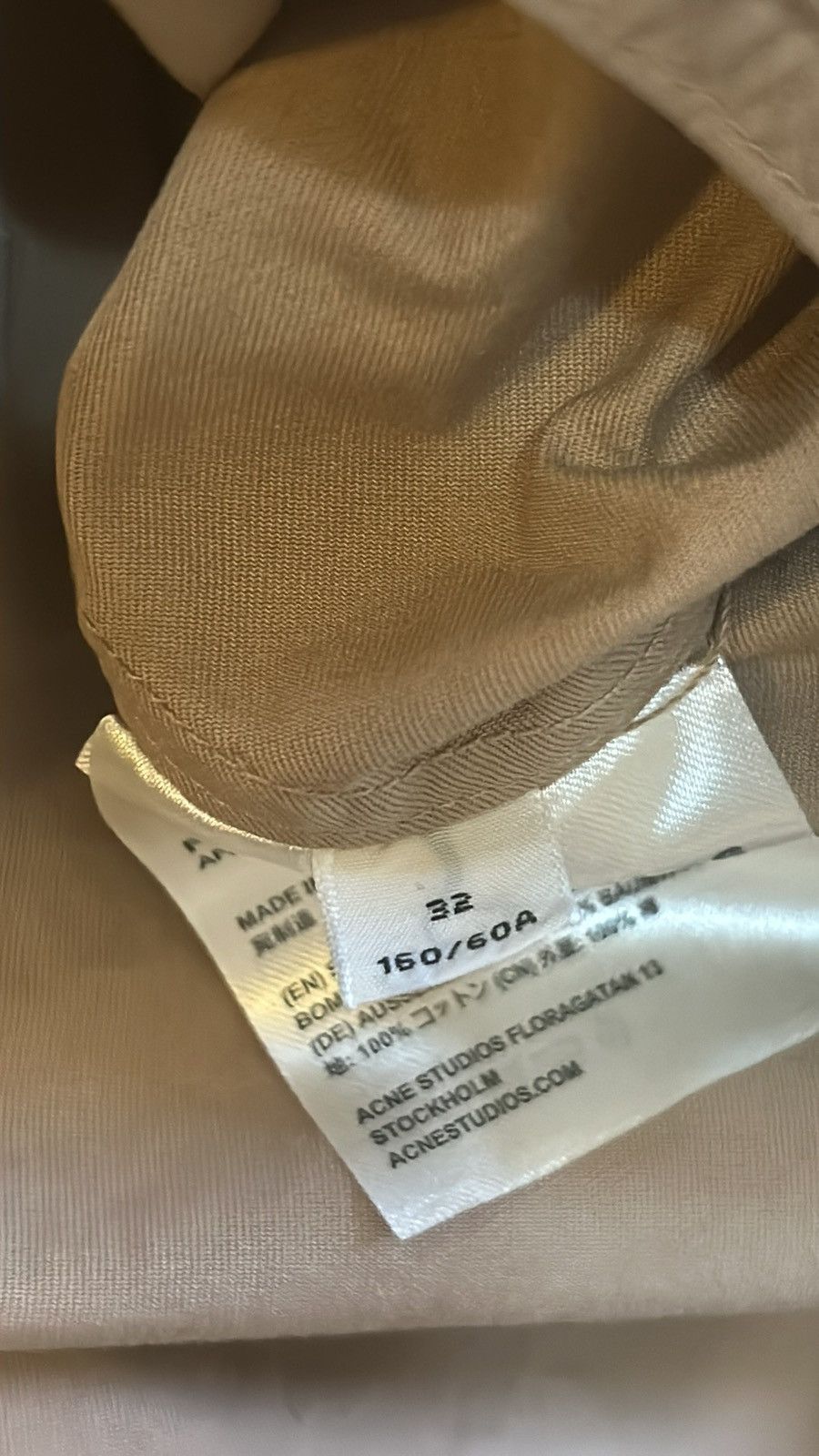 Acne Studios ACNE STUDIOS Irene cotton-twill skirt size DE 32 Size 25" / US 0 / IT 36 - 8 Thumbnail