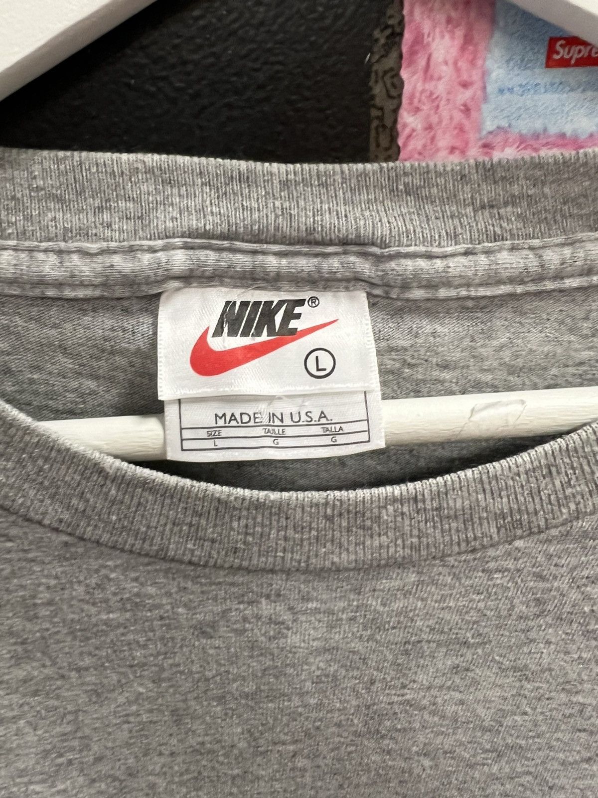 Nike × Vintage Vintage White Tag Nike Move Over Sister WNBA Shirt Size US L / EU 52-54 / 3 - 3 Thumbnail
