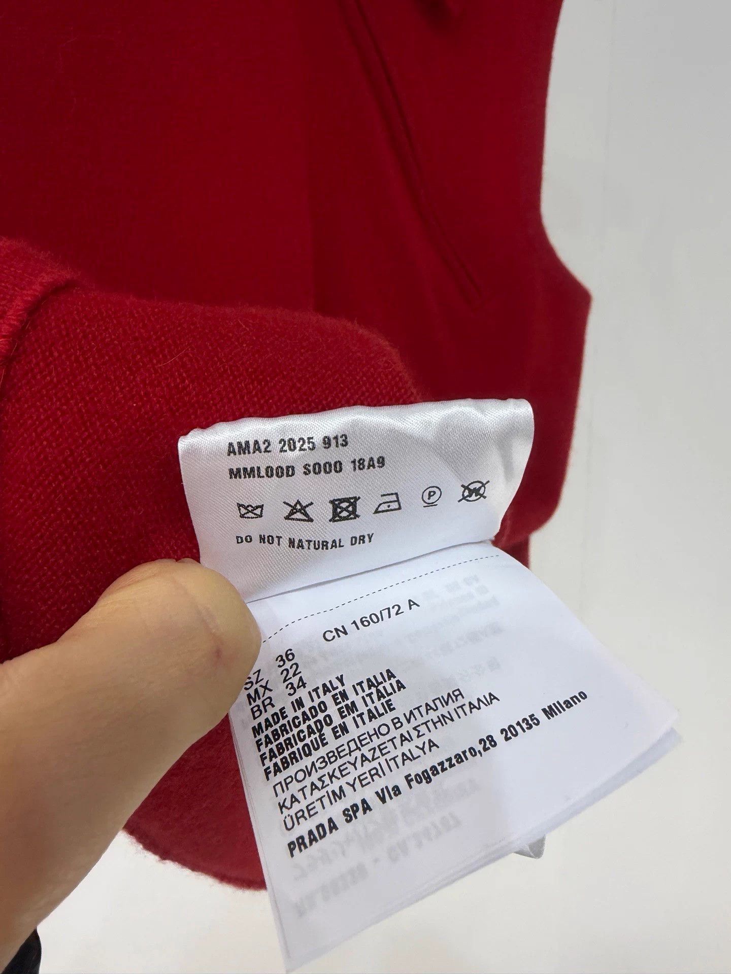 Miu Miu MIUMIU 26SS Red Sleeveless Knit Vest New Size XS / US 0-2 / IT 36-38 - 4 Thumbnail
