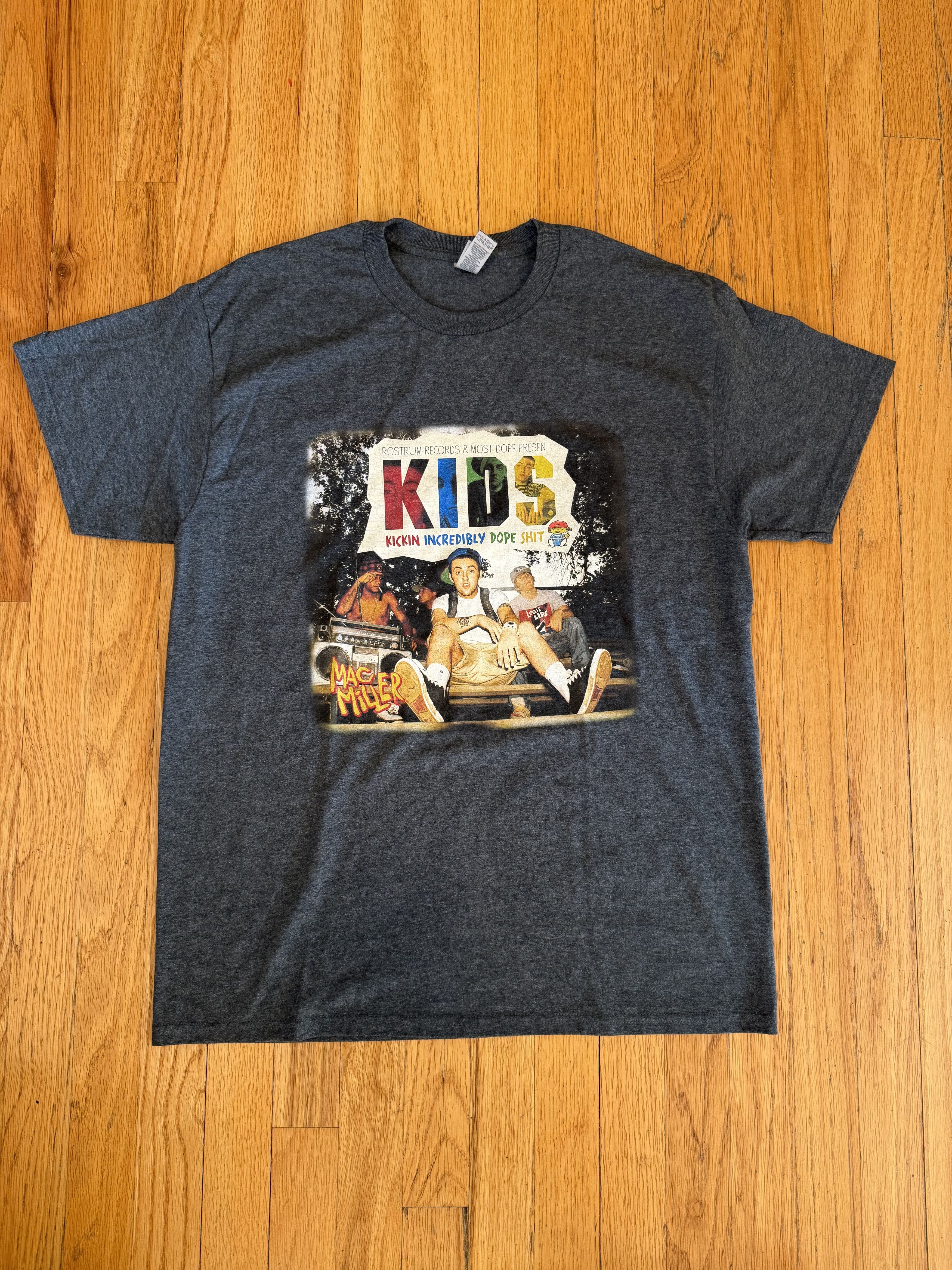 Mac Miller Mac Miller K.I.D.S. Tee Shirt - OG Cover Art Size US L / EU 52-54 / 3 - 1 Thumbnail