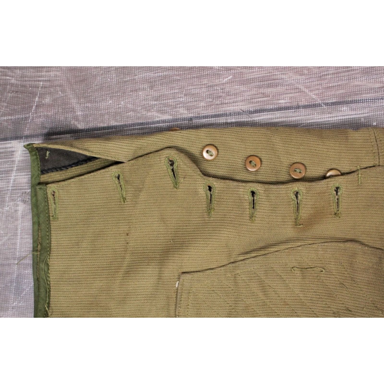 Olive VINTAGE 1920s 1930s Olive Green Breeches Pants Sz 32x24 20s 30s Mens Size US 32 / EU 48 - 5 Thumbnail