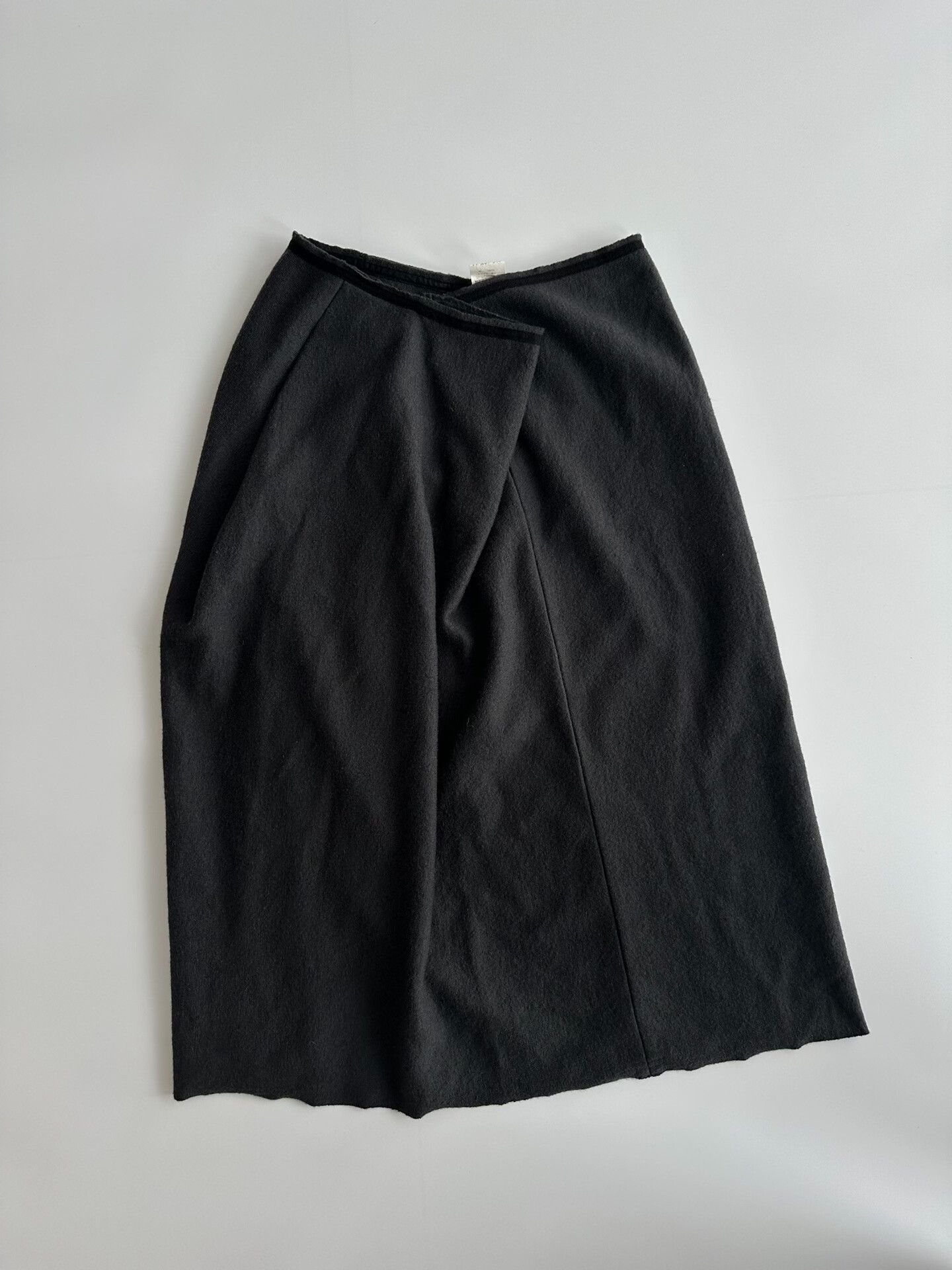 Yohji Yamamoto YOHJI YAMAMOTO 90s-style deconstructed skirt| Size 26" / US 2 / IT 38 - 1 Thumbnail