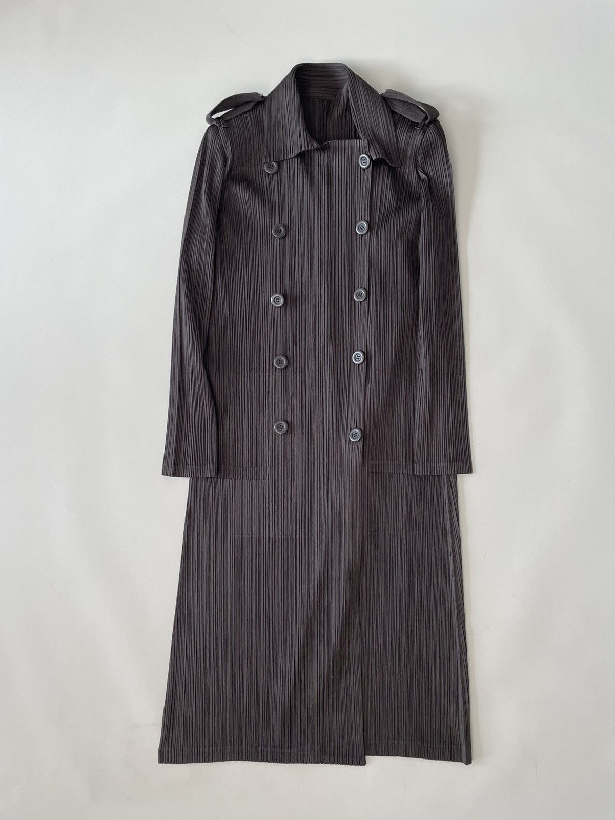 Issey Miyake Issey Miyake Pleats Please Long Coat Size ONE SIZE - 1 Thumbnail