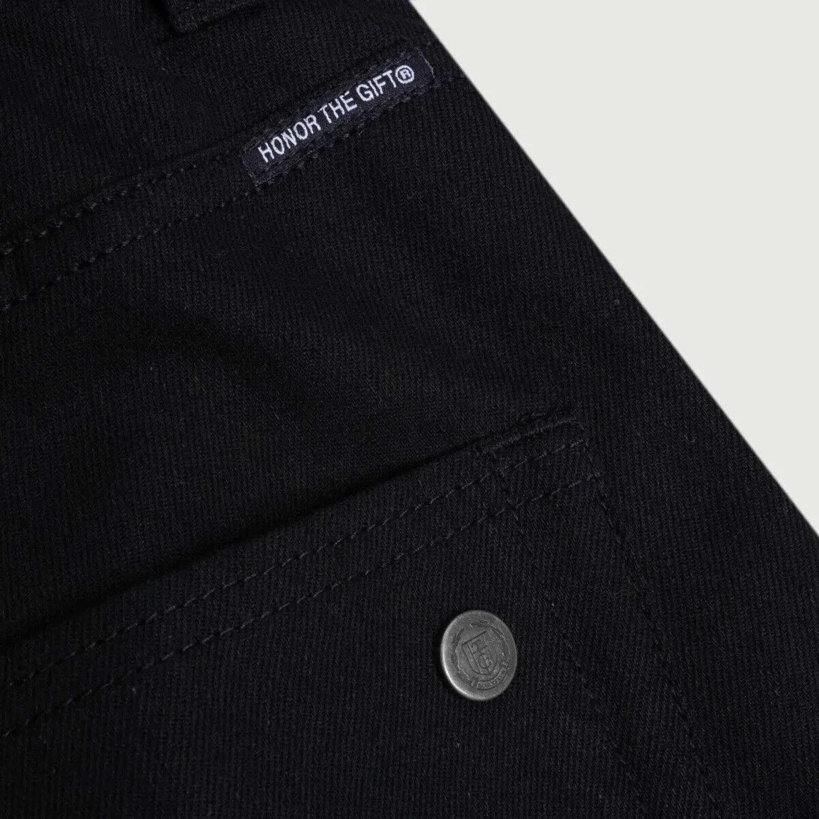 Honor the Gift Honor The Gift Men's HTG Branded Relaxed Fit Denim Pants Size US 38 / EU 54 - 9 Thumbnail