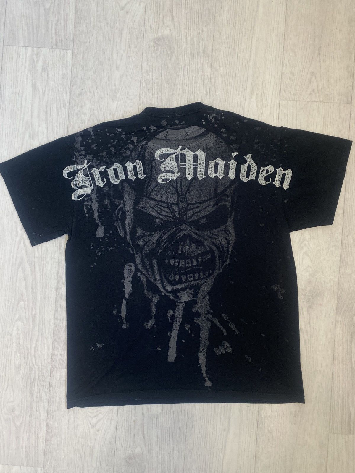 Band Tees × Iron Maiden × Vintage Iron Maiden 2007 Rock The Trooper T shirt Size L Mens Size US L / EU 52-54 / 3 - 4 Thumbnail