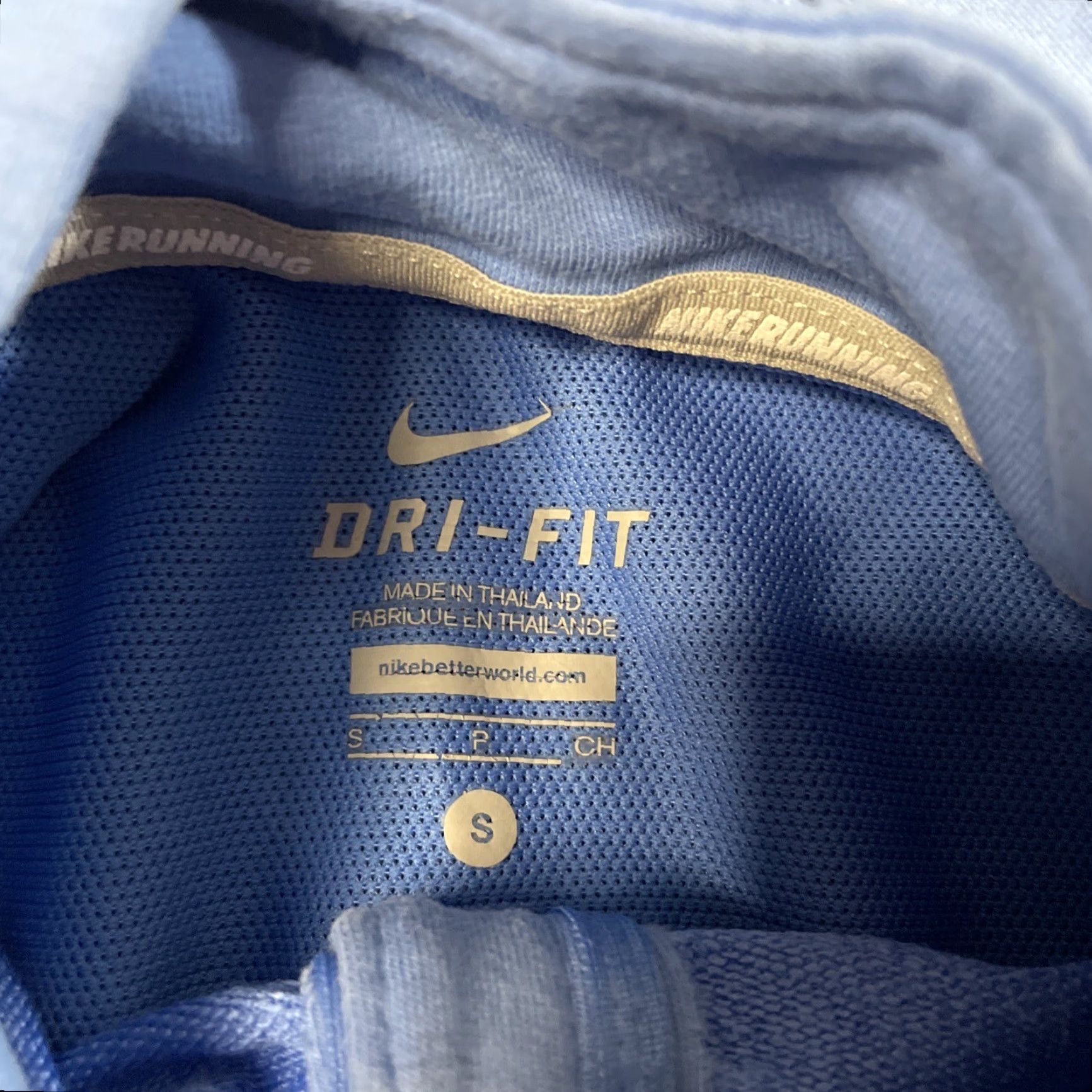Nike Nike Dri-FIT Running Jacket Women’s S Blue Full Zip Hooded Activewear Sportswear Size S / US 4 / IT 40 - 2 Thumbnail