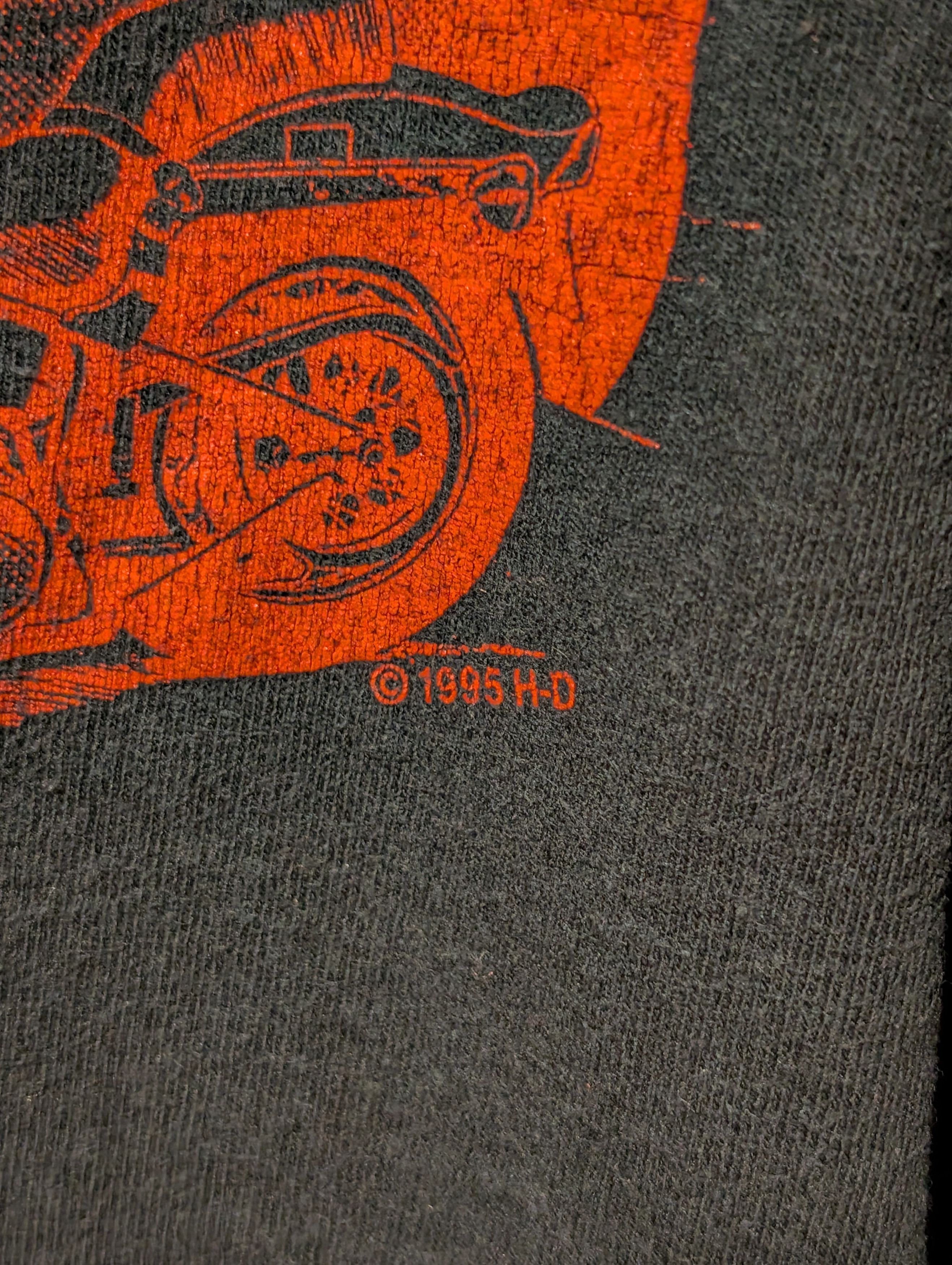 Harley Davidson VTG Harley Davidson Brute Force Staten NY T-Shirt Lombardi’s Size US XXL / EU 58 / 5 - 8 Thumbnail