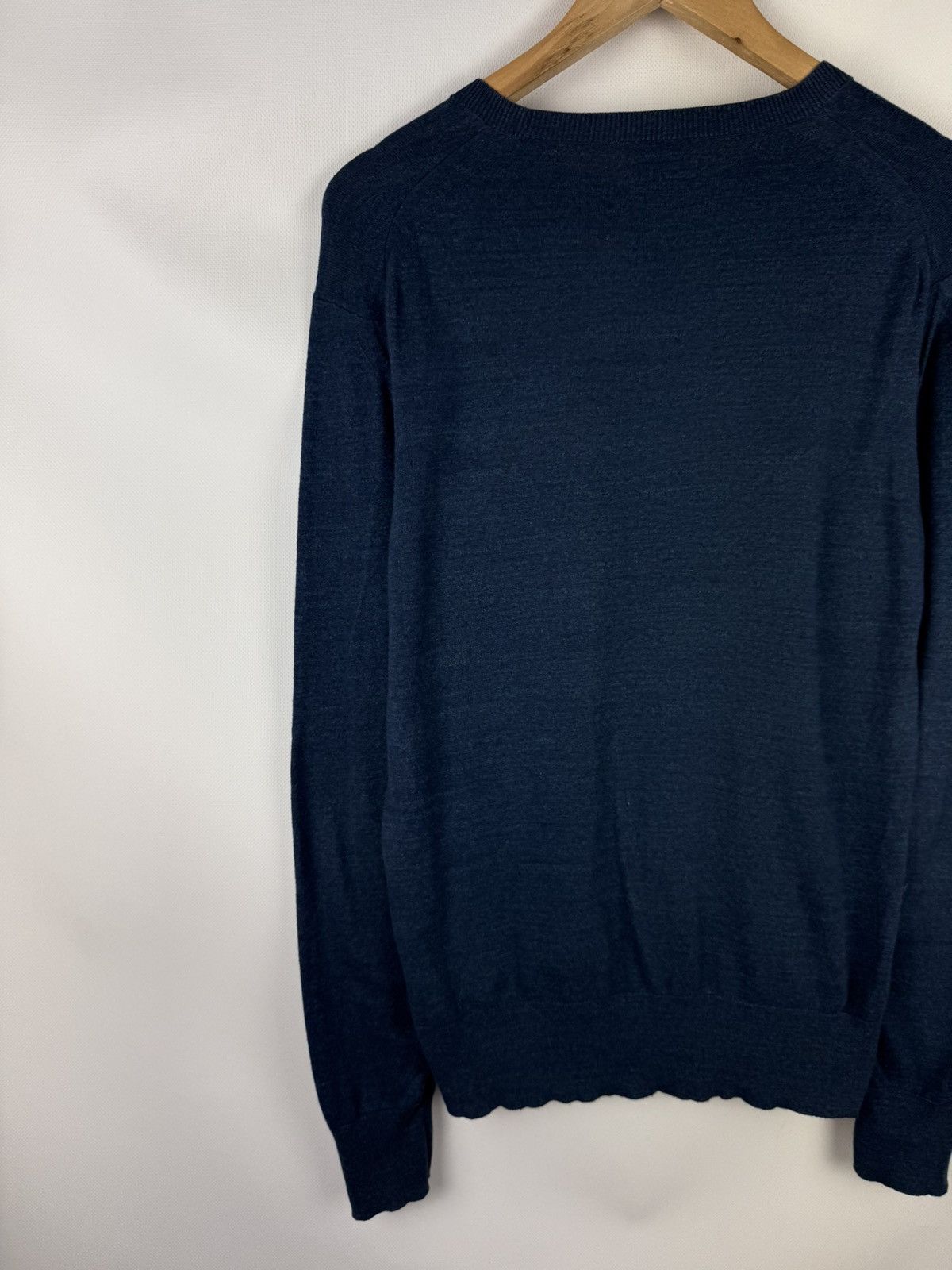 Allsaints × Japanese Brand Allsaints Fritz Crew Lightweight Cotton Sweater Pullover Size US M / EU 48-50 / 2 - 14 Thumbnail