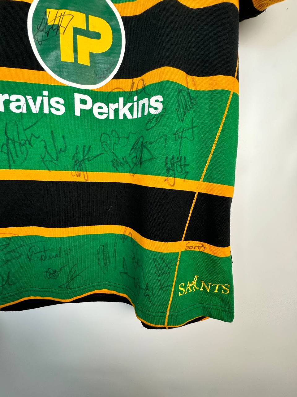 Other 2012 2013 Northampton Saints Rugby Union Home Shirt Jersey Size US L / EU 52-54 / 3 - 7 Thumbnail