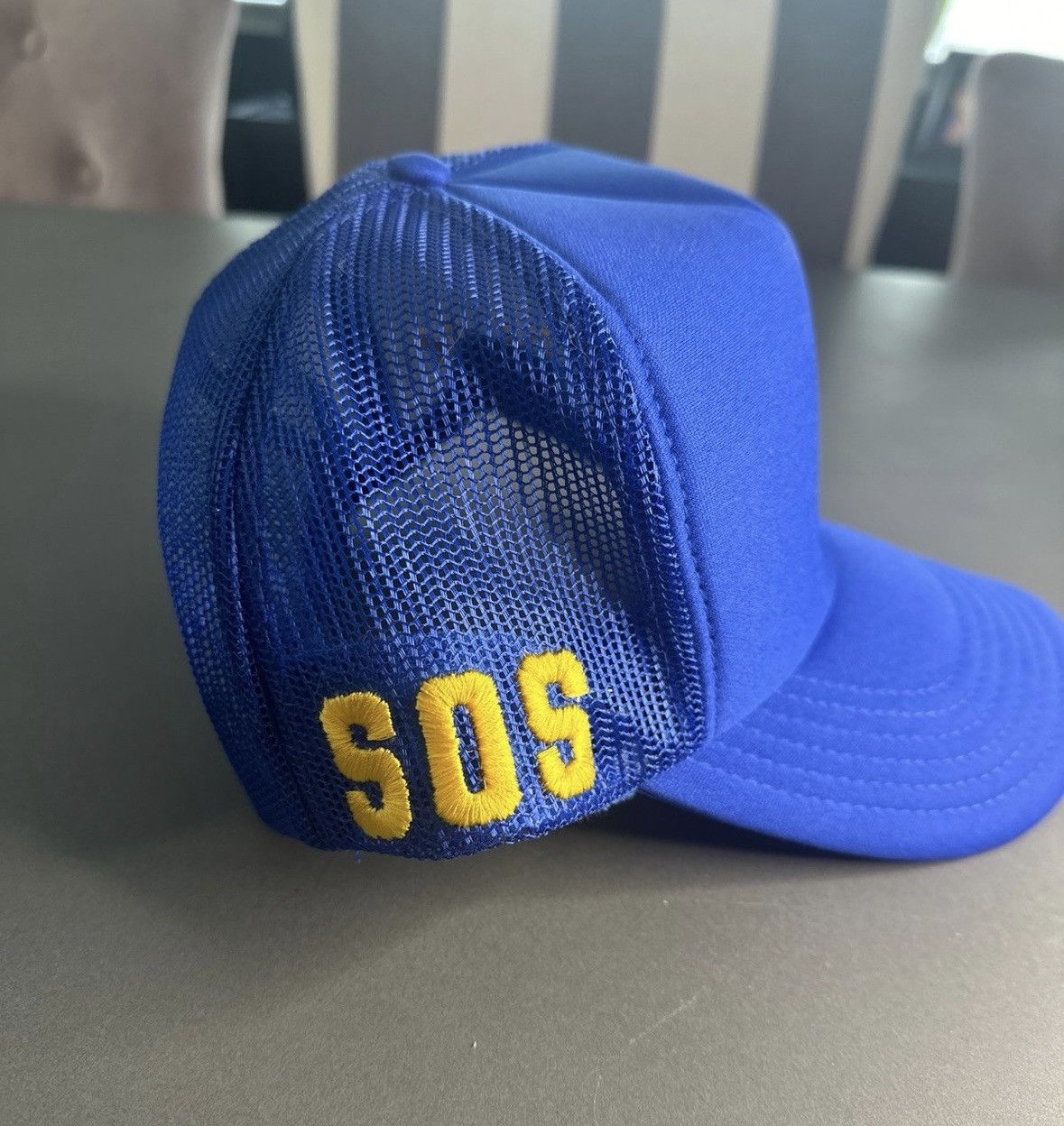 Top Dawg Entertainment Blue SZA trucker hat from SOS tour Size ONE SIZE - 2 Thumbnail