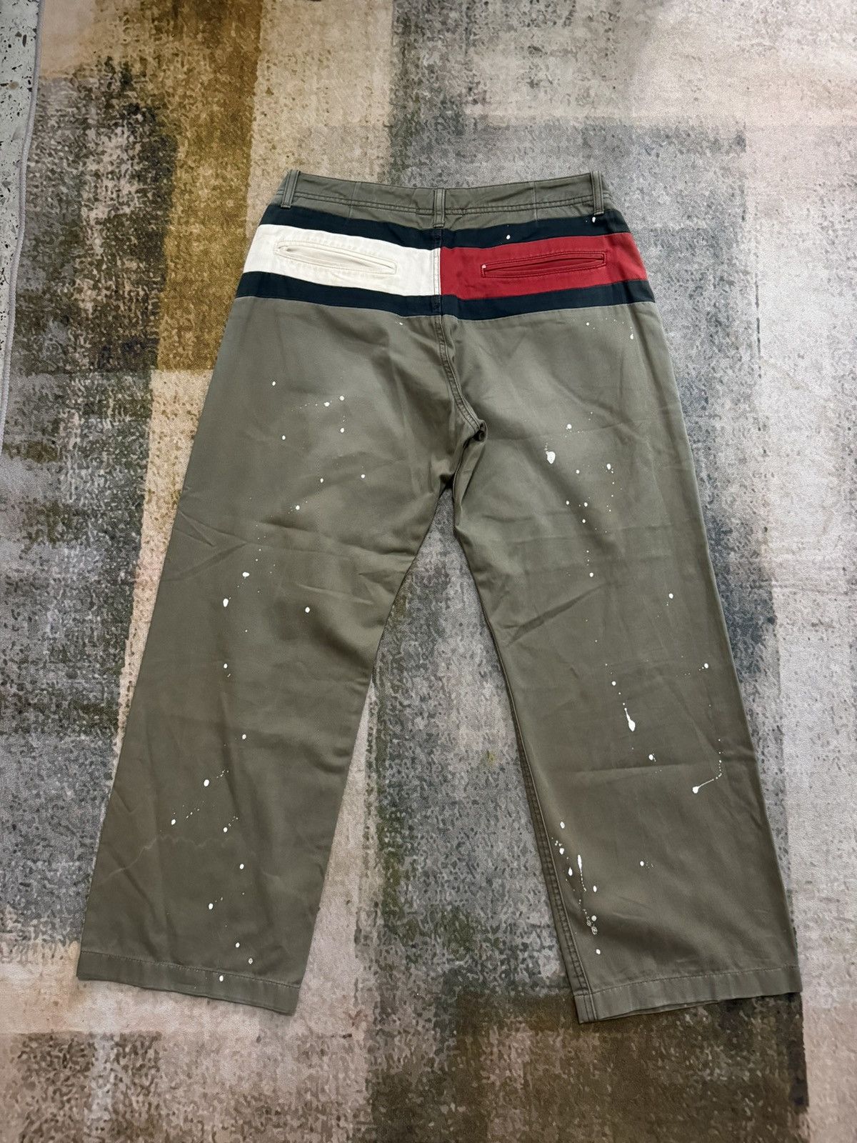 Tommy Splatter Paint Chinos Pants