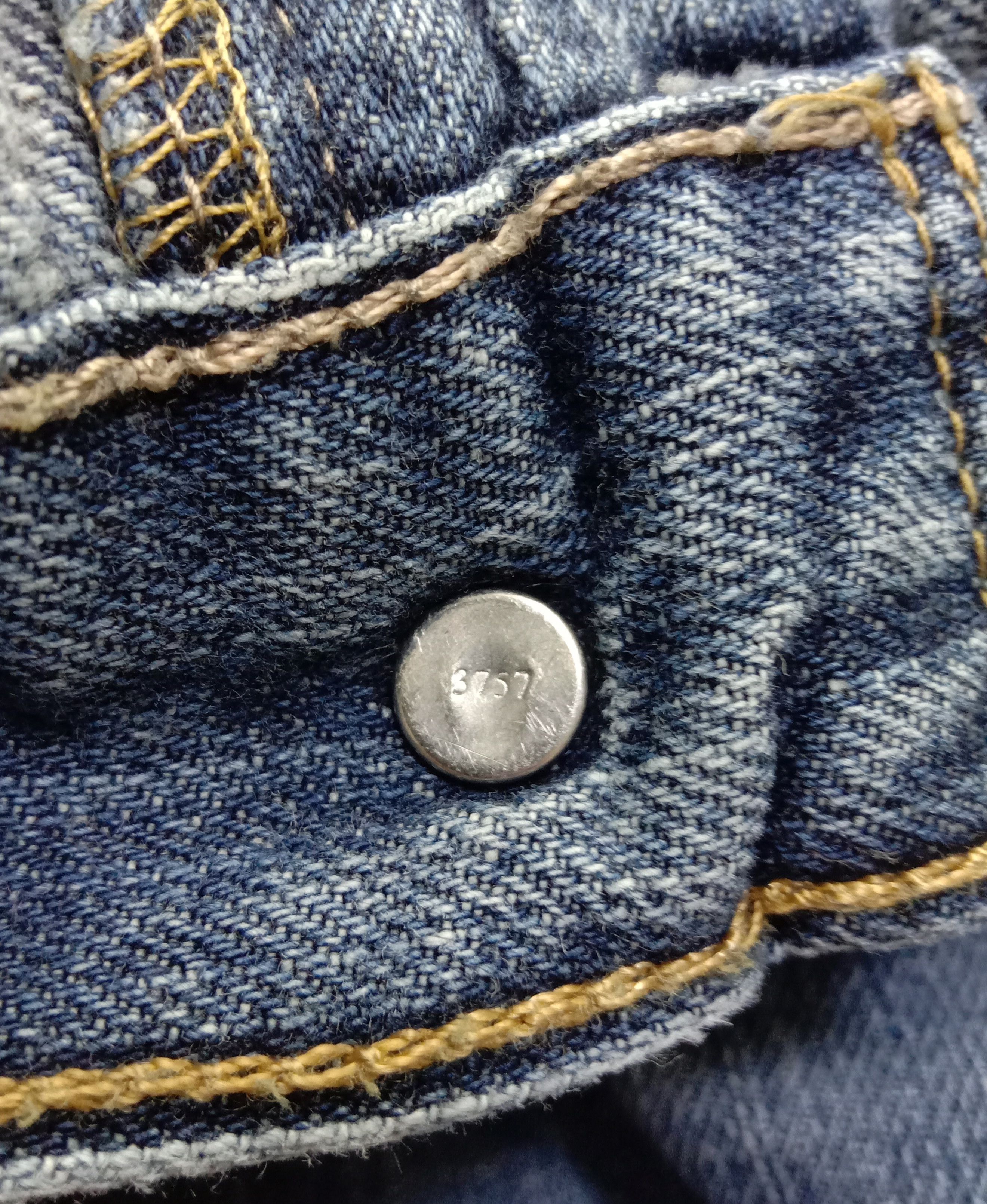 Levi's Vintage Levi's 514 Jeans Blue Wash Straight Fit Denim Size US 38 / EU 54 - 10 Thumbnail