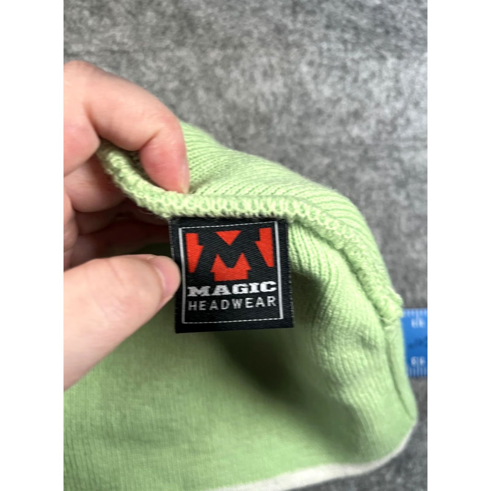 Vintage Magic Headwear SkyWest Airlines Hat Beanie Mens One Size Green Knit Winter Size ONE SIZE - 7 Thumbnail