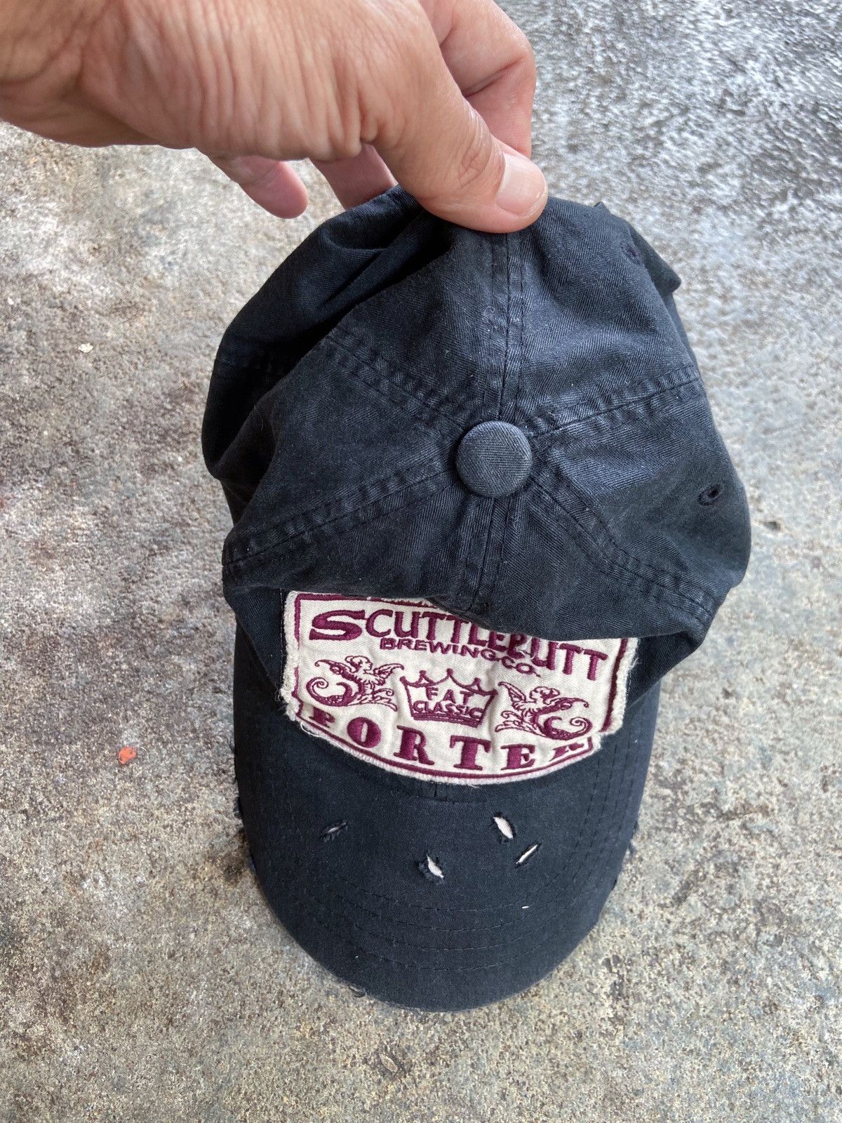 If Six Was Nine FAT CLASSIC PORTER DISTRESSED CAP Size ONE SIZE - 4 Thumbnail