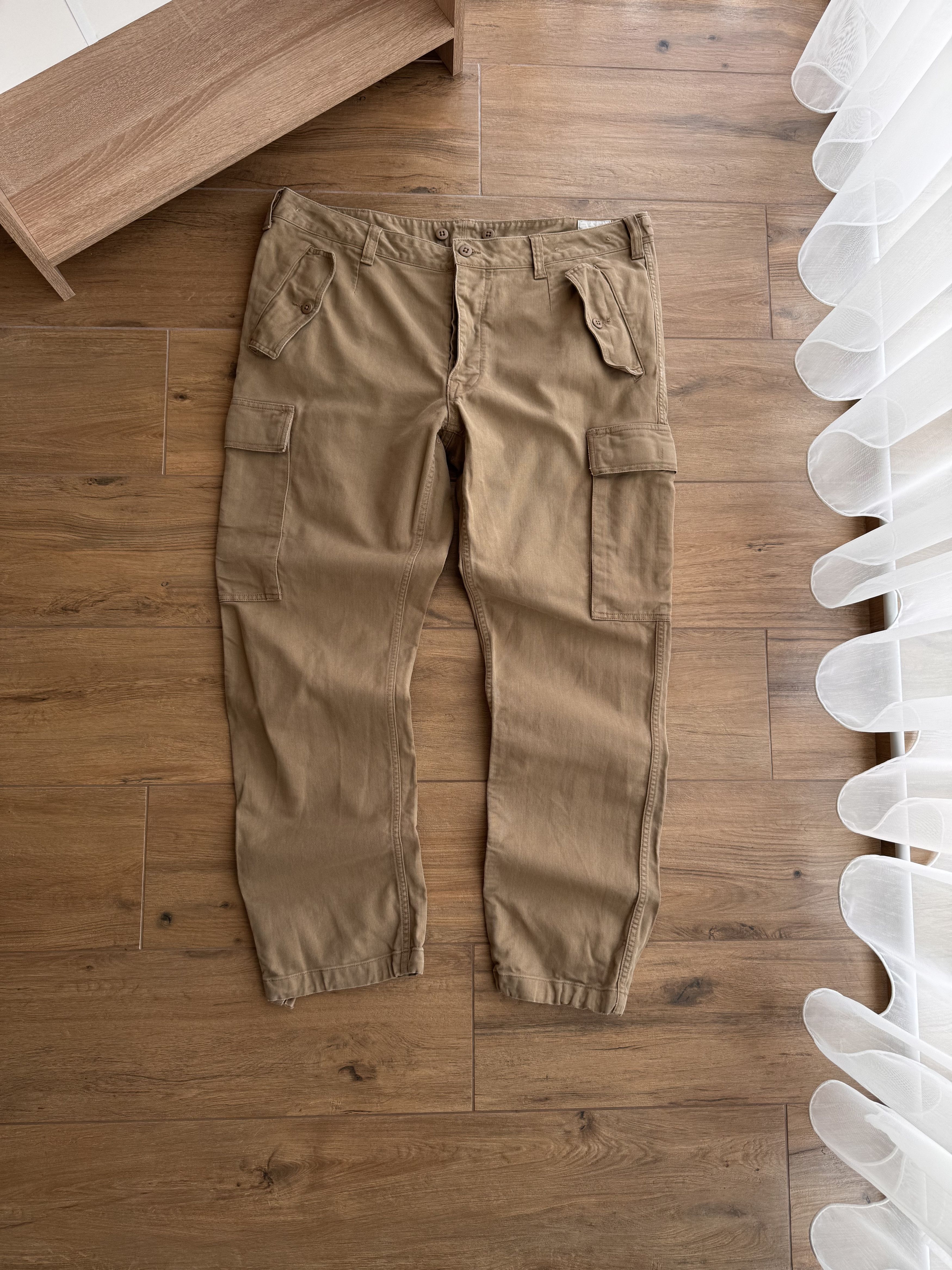 Polo Ralph Lauren × Vintage Vintage Polo Ralph Lauren Military Crew Surplus Cargo Pants Size US 40 / EU 56 - 3 Thumbnail