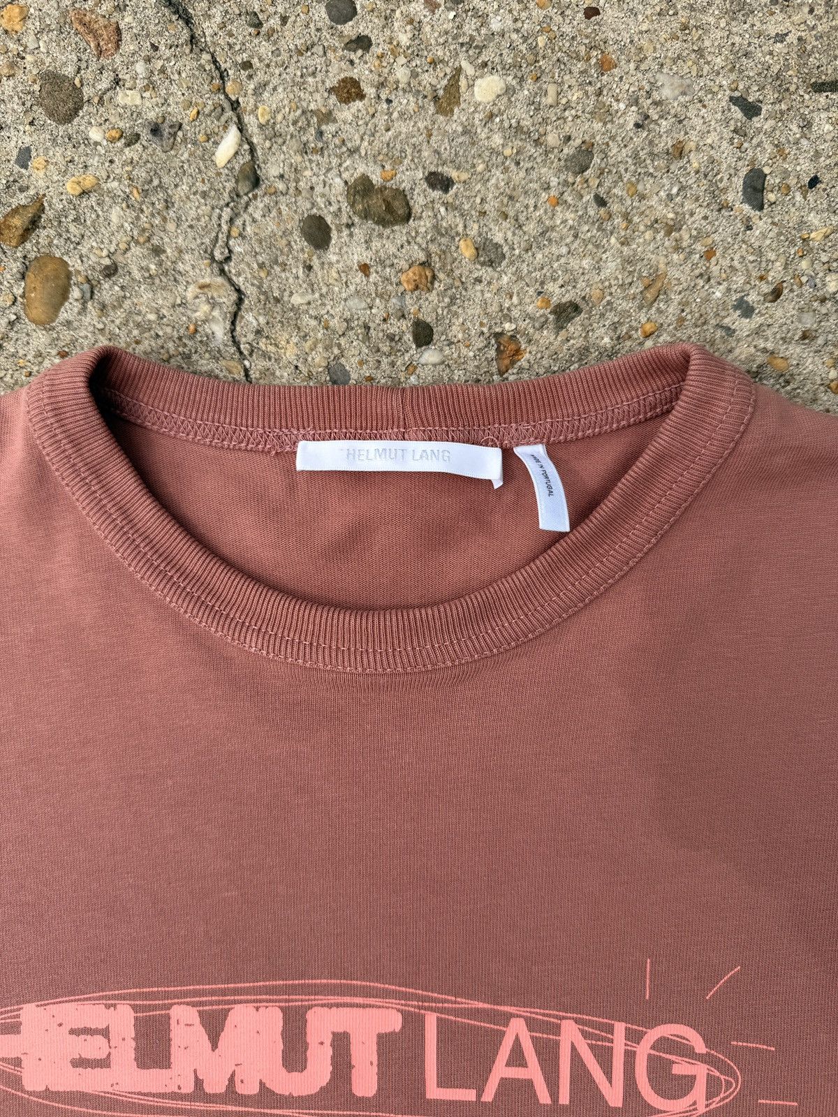 Helmut Lang Helmut Lang Resort Graphic T-Shirt Size US S / EU 44-46 / 1 - 3 Thumbnail
