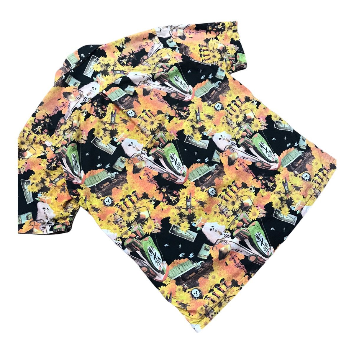 Issey Miyake × Japanese Brand × PPFM Vintage PFFM Full Print Button Shirt Size US M / EU 48-50 / 2 - 2 Thumbnail